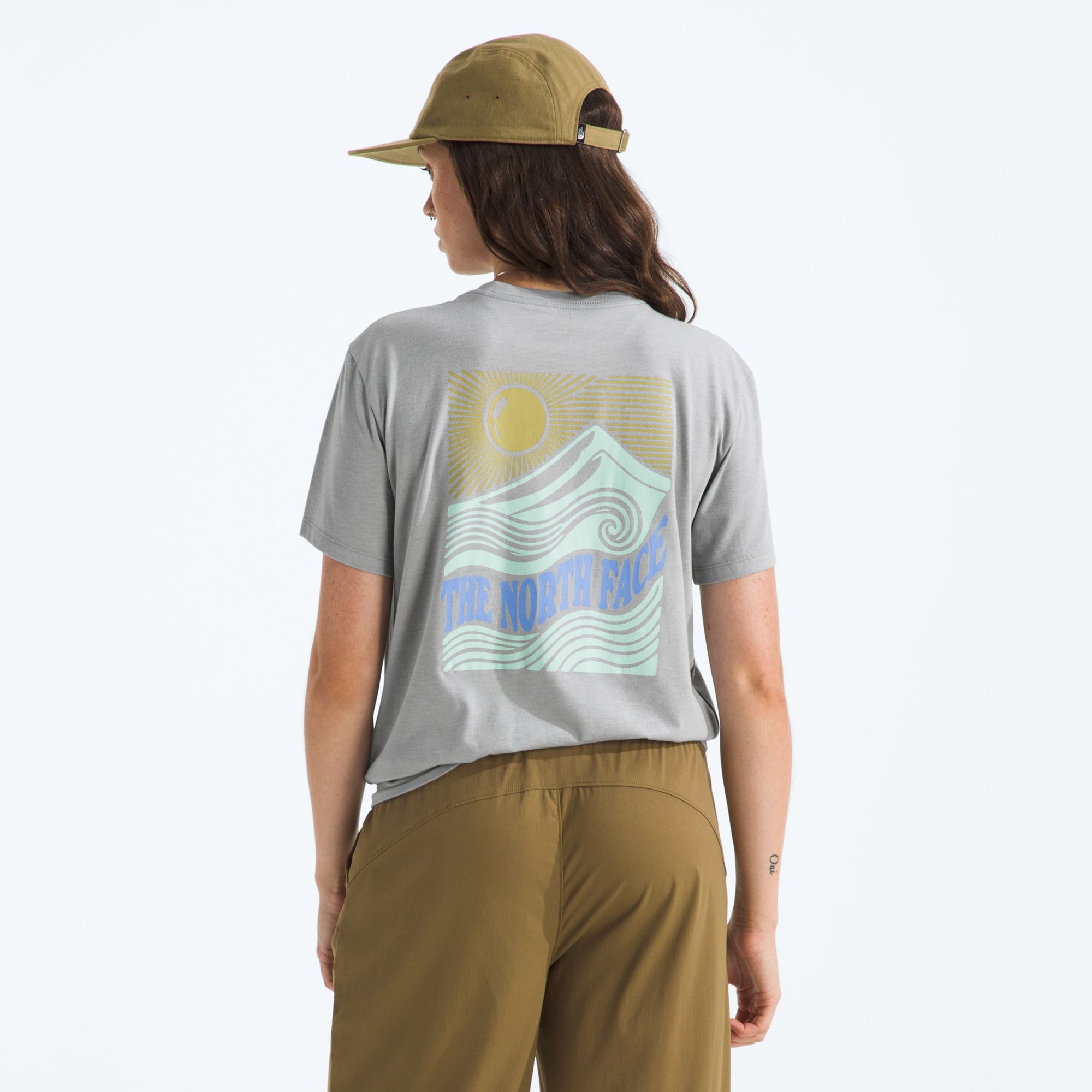 TNF Light Grey White Heather
