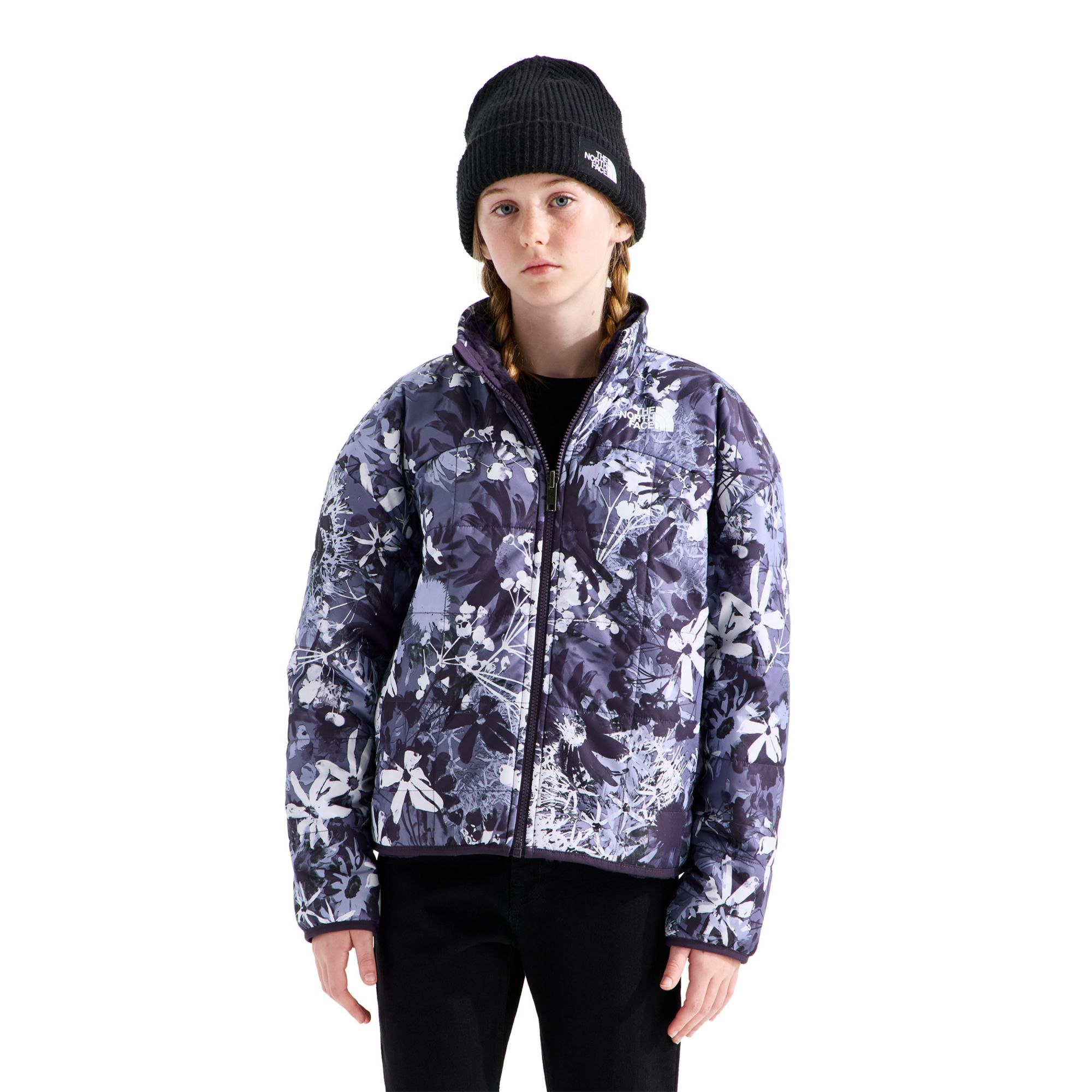 The North Face Girls' Reversible Shasta Printed Full-Zip Jacket