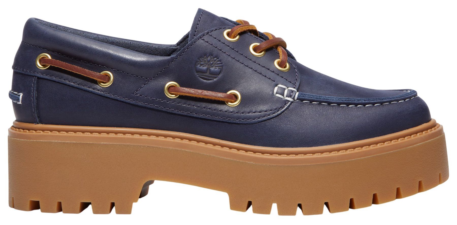 Timberland Women's Stone Street Platform Boat Shoe