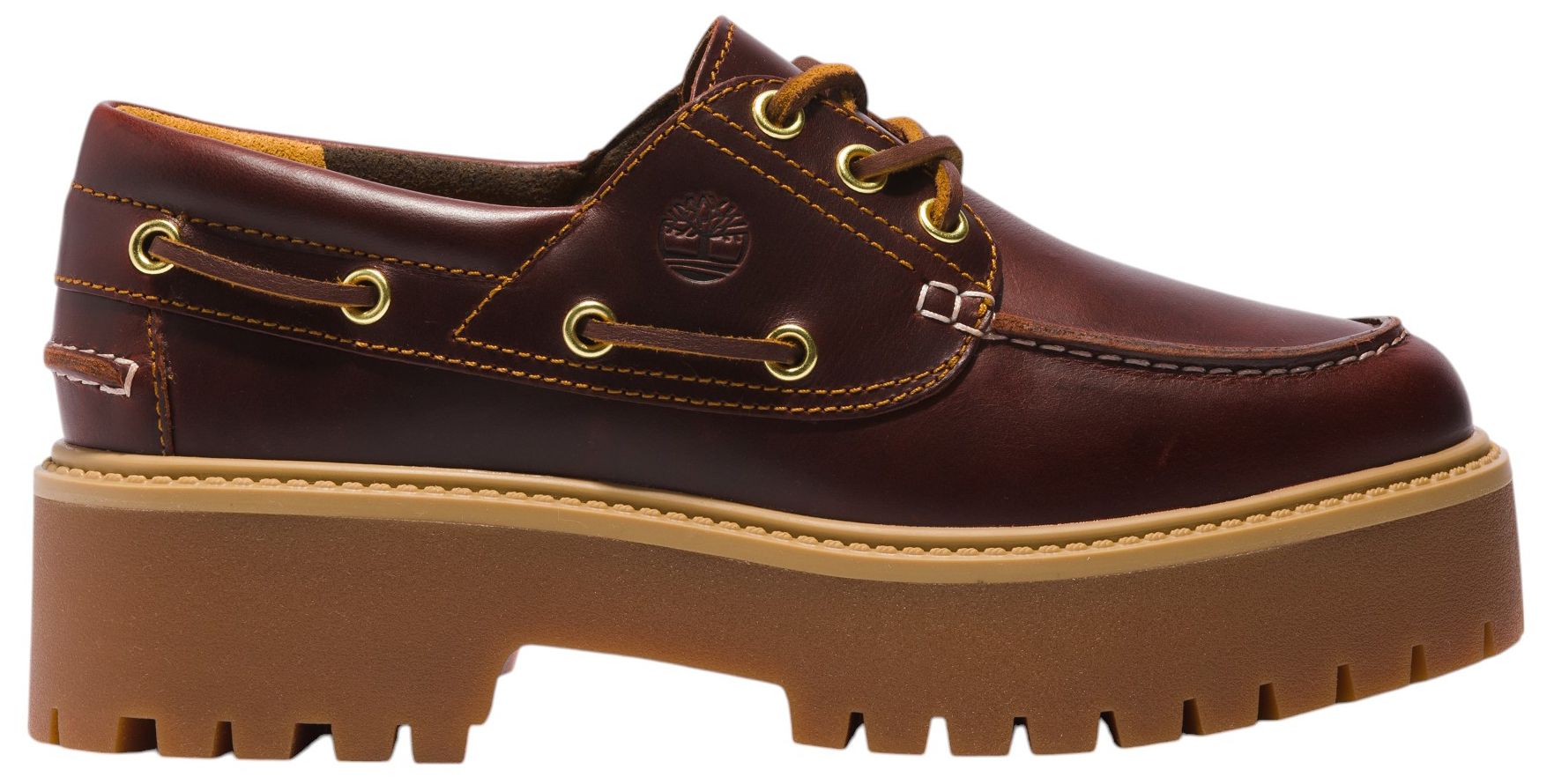 Timberland Women's Stone Street Platform Boat Shoe