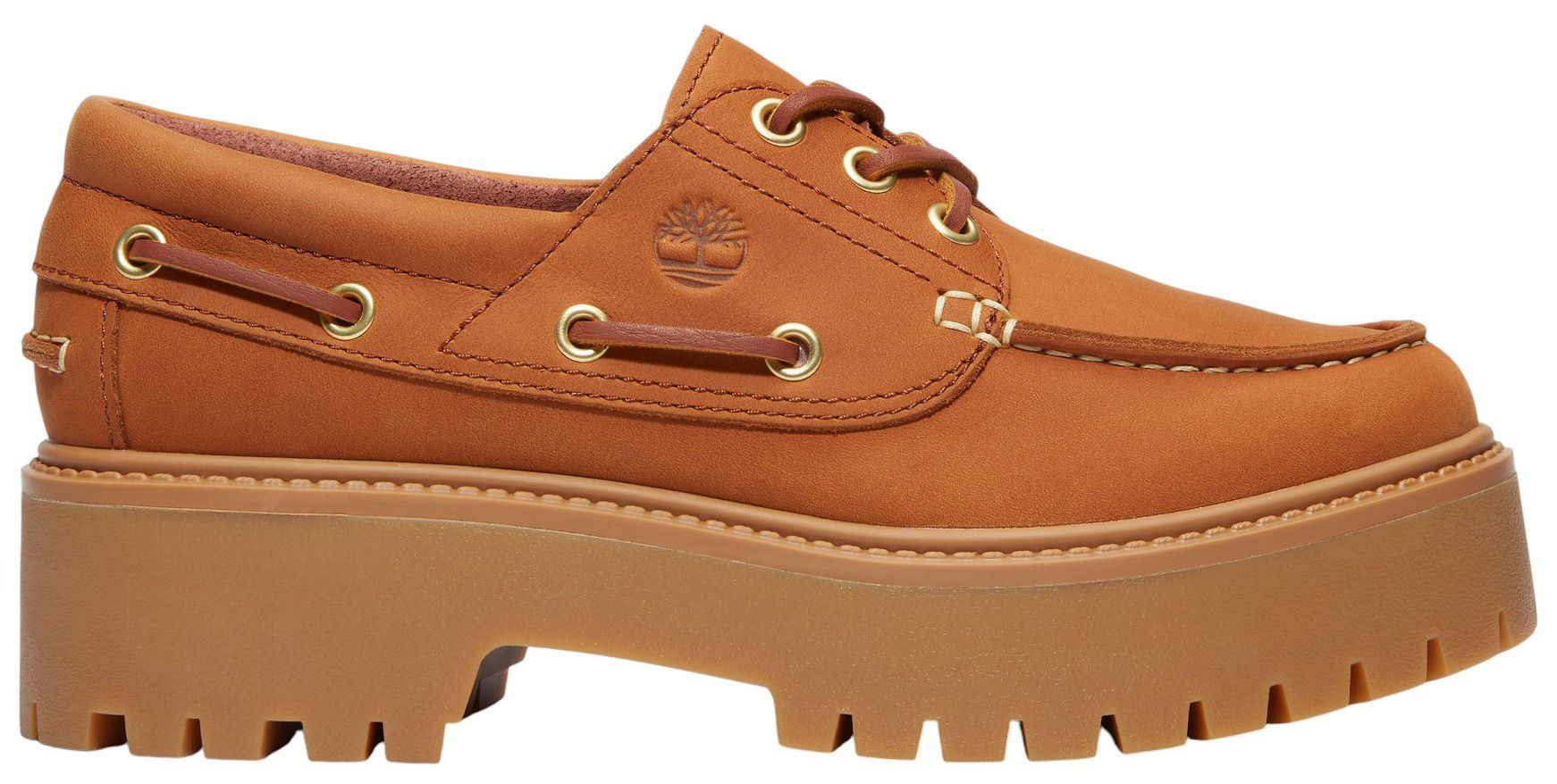 Timberland Women's Stone Street Platform Boat Shoe