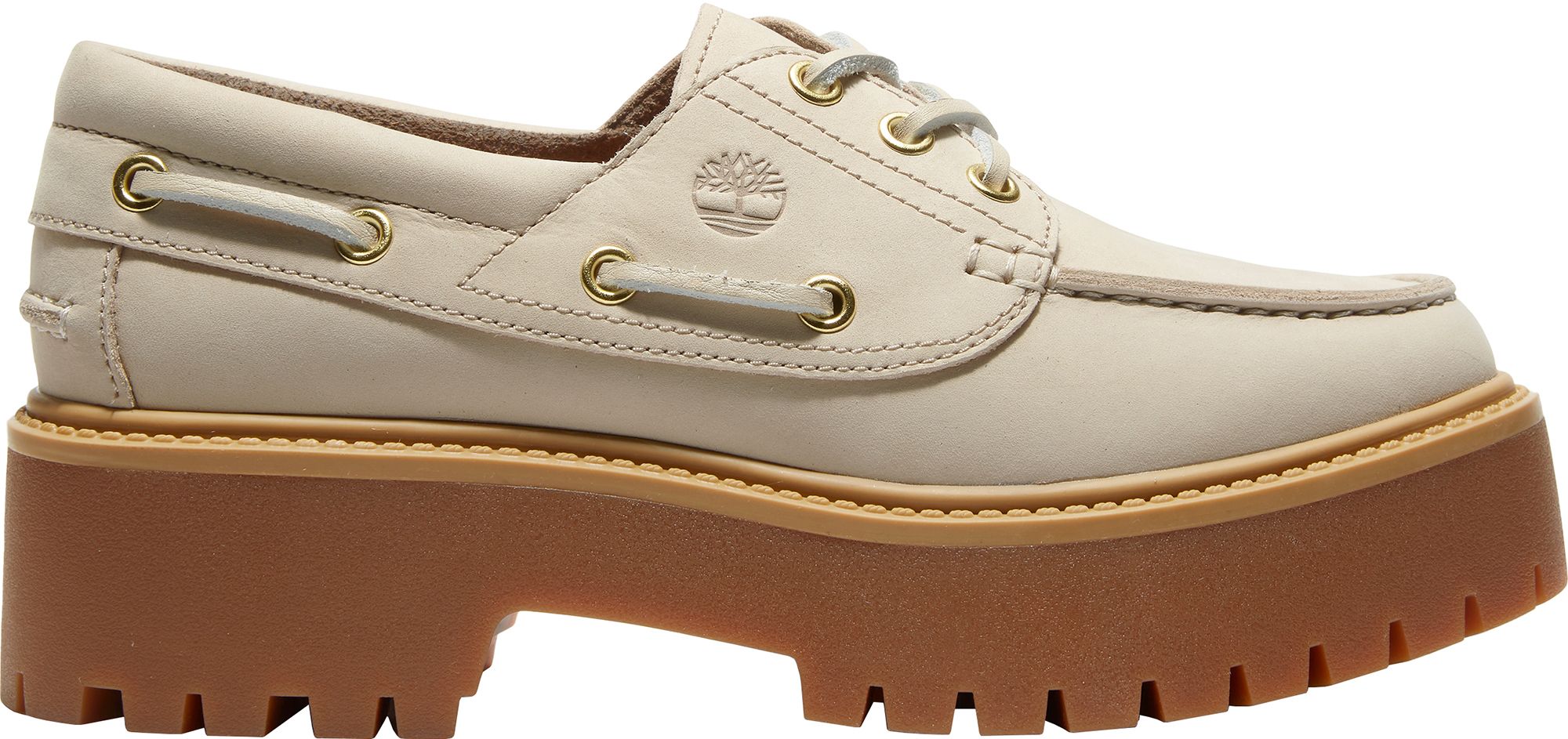 Timberland Women's Stone Street Platform Boat Shoe
