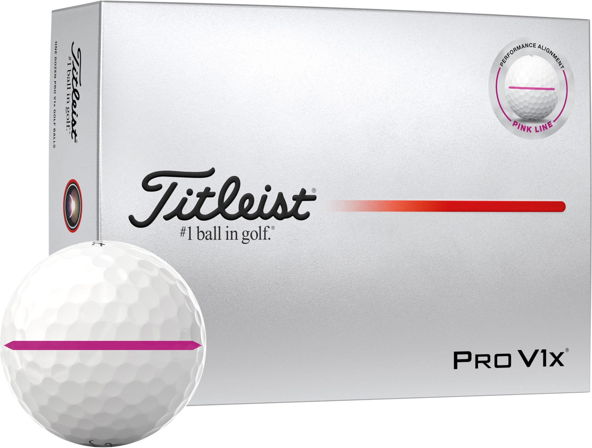Titleist 2025 Pro V1x Performance Alignment Golf Balls | Golf Galaxy