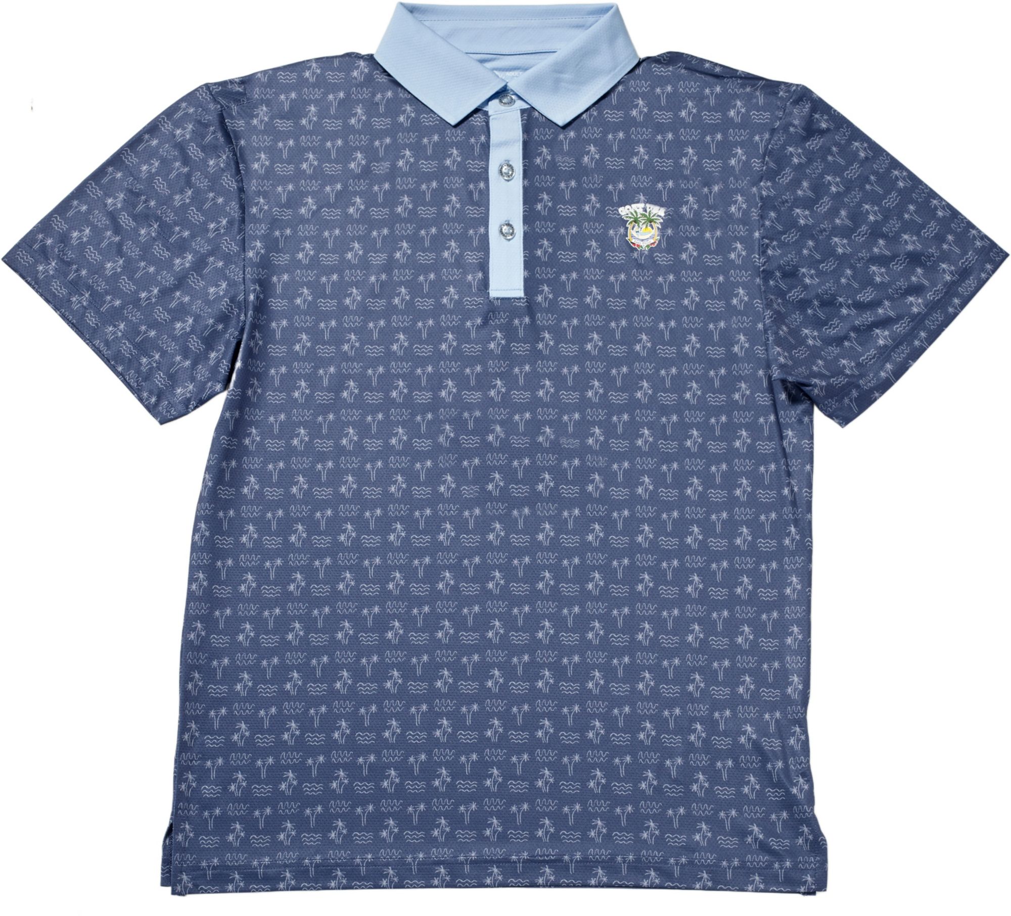 GOAT USA Lazy Chillin' Athletic Polo