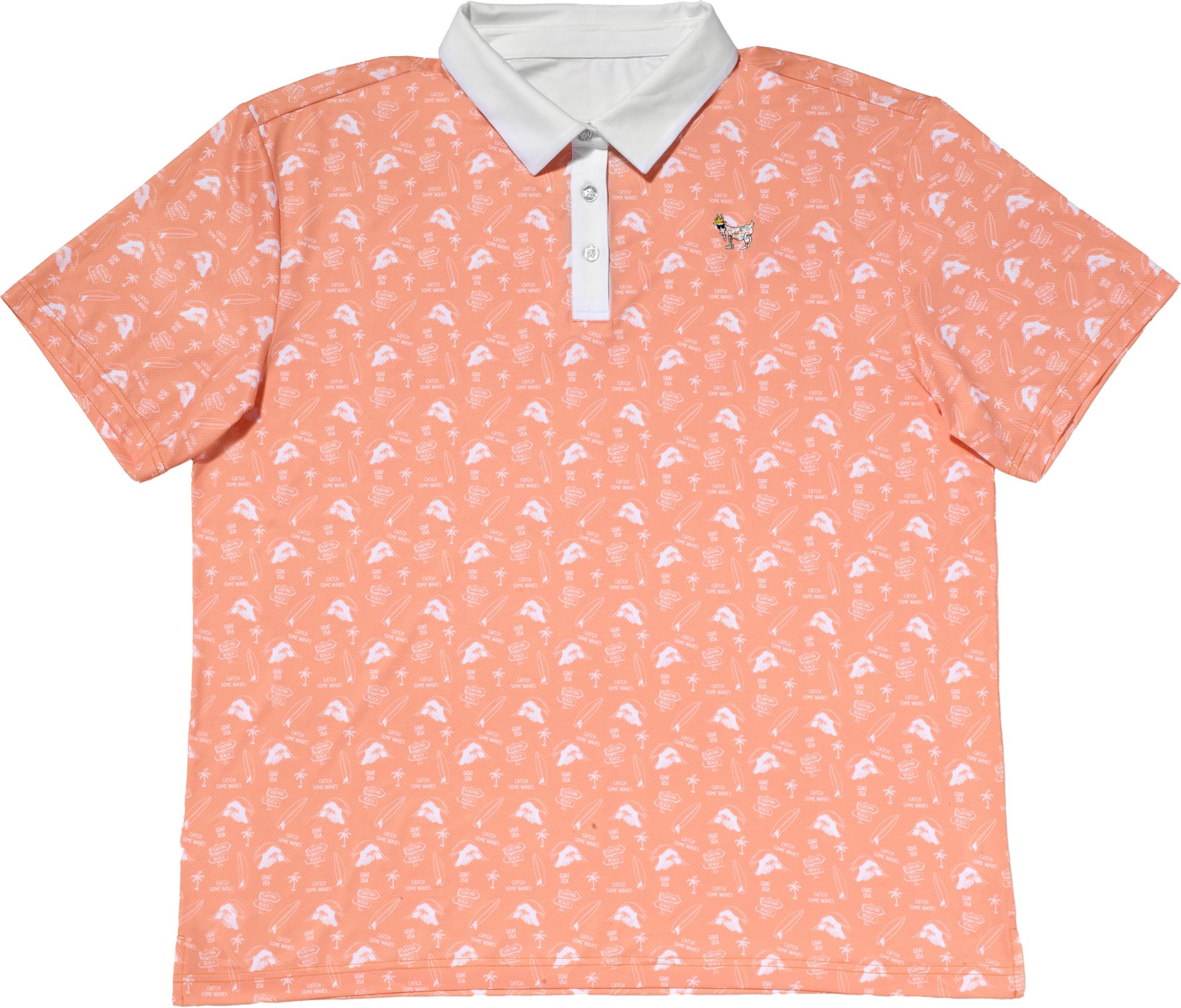 GOAT USA Surf Athletic Polo