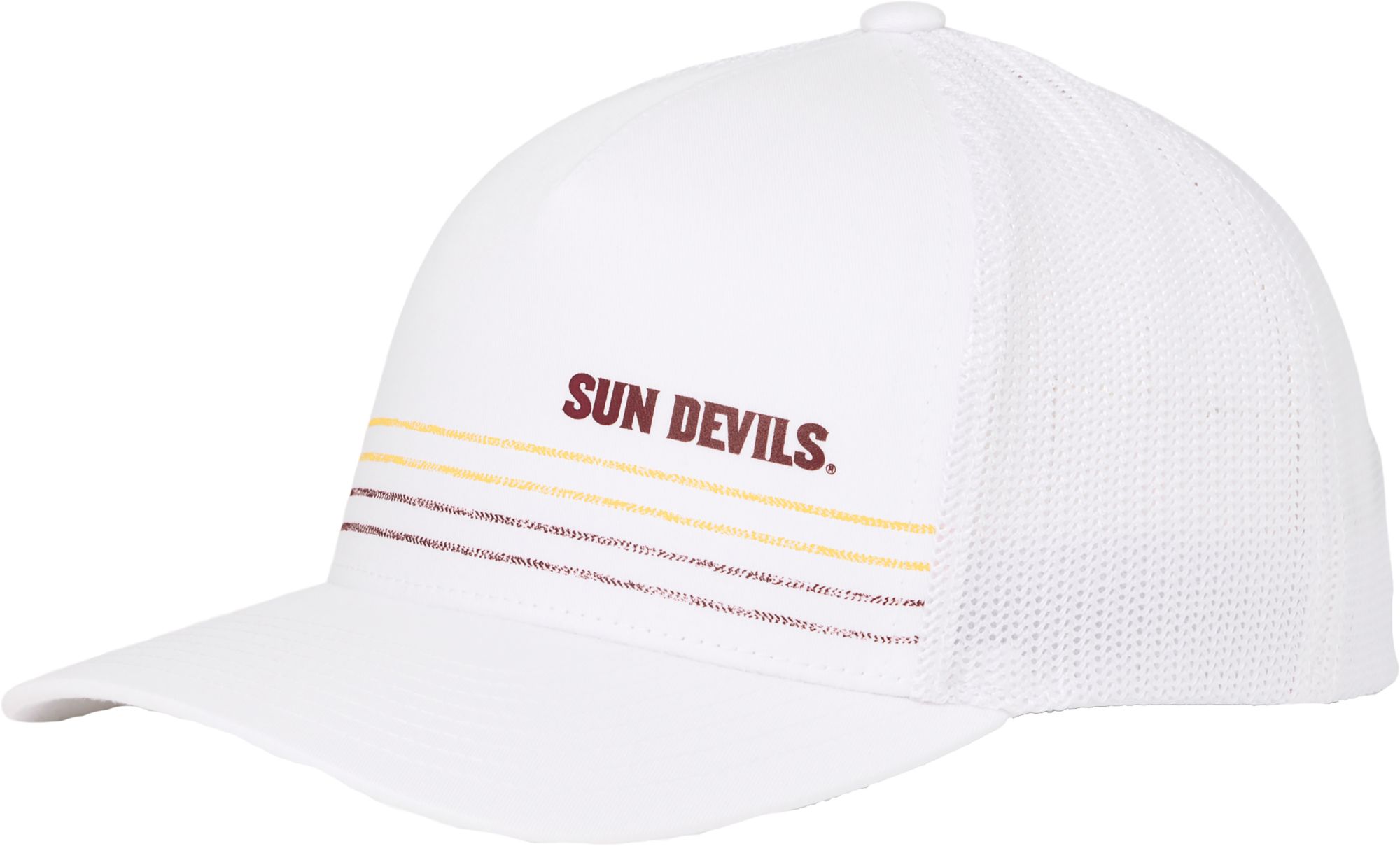 TravisMathew Adult Arizona State Sun Devils White Drum Major Hat