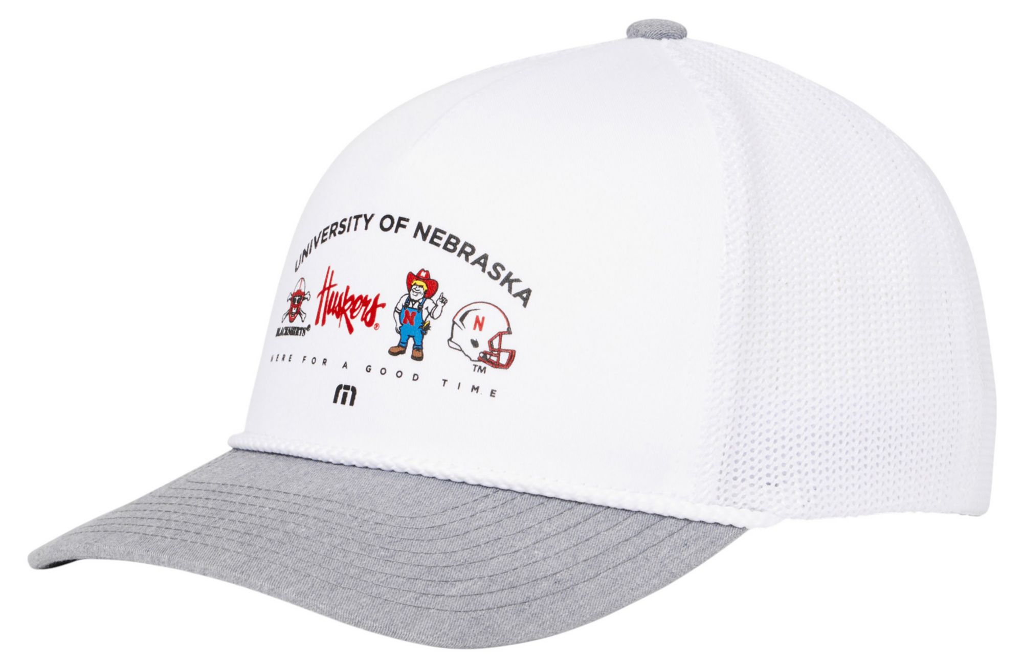 TravisMathew Men's Texas Longhorns White Underdogs Short Sleeve T-Shirt