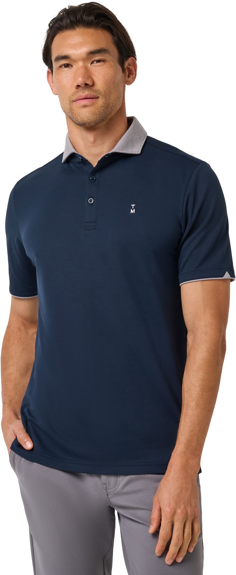 TravisMathew Men's Reservation Number Golf Polo