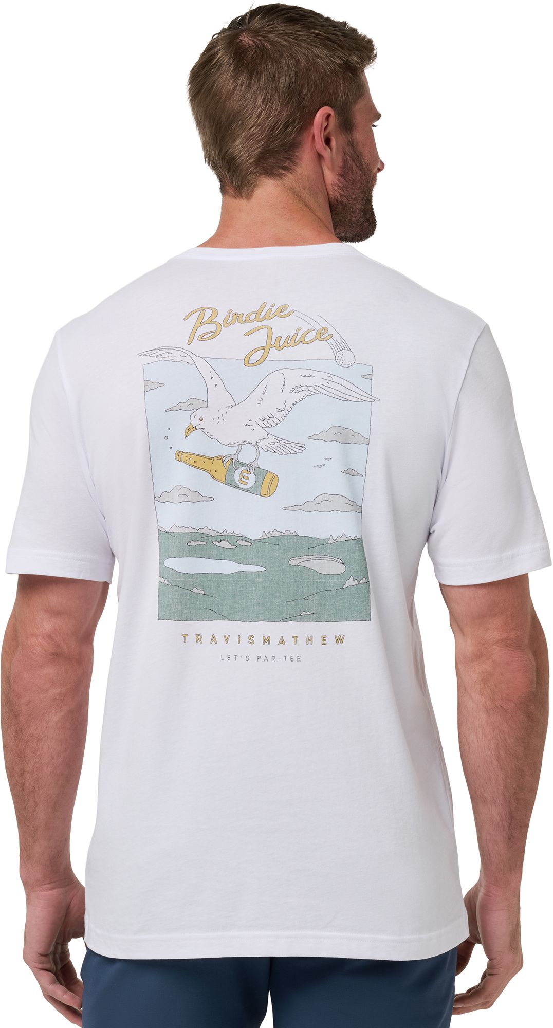 TravisMathew Men's Drink Ticket Golf T-Shirt