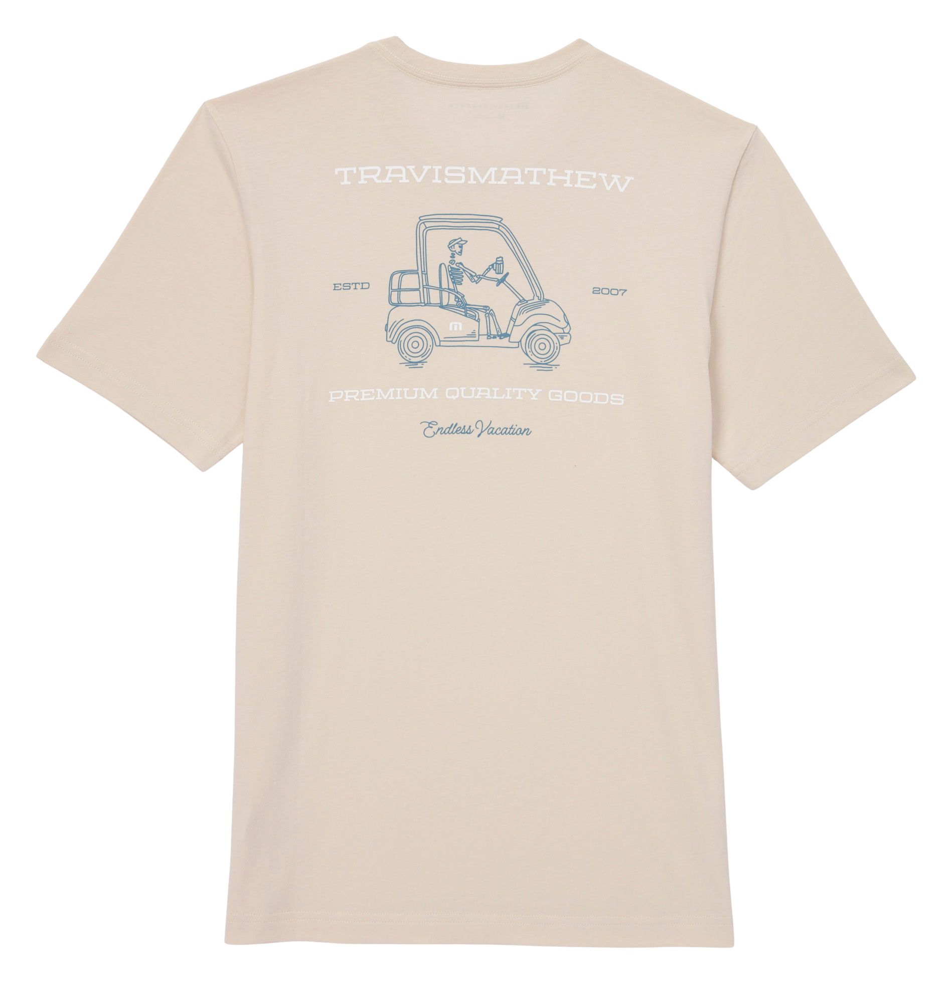 TravisMathew Men's Troical Bar Crawl Golf T-Shirt