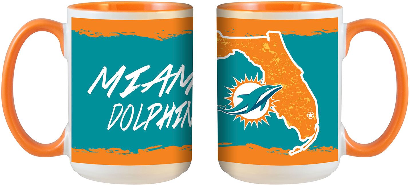 The Memory Company Miami Dolphins 15oz. Mug