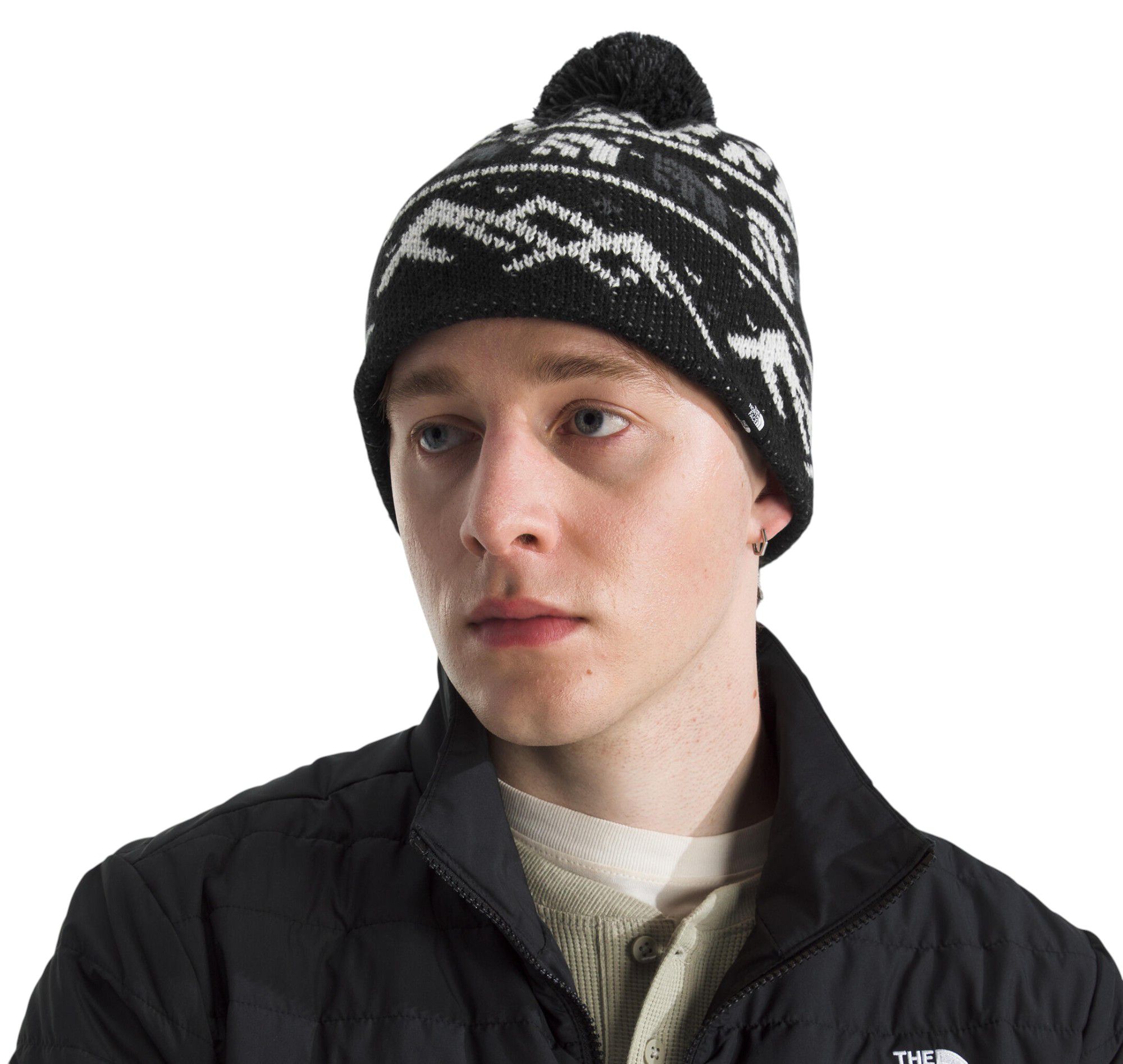 TNF Black Jacquard