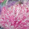 Pale Blossom Frozen Floral Print