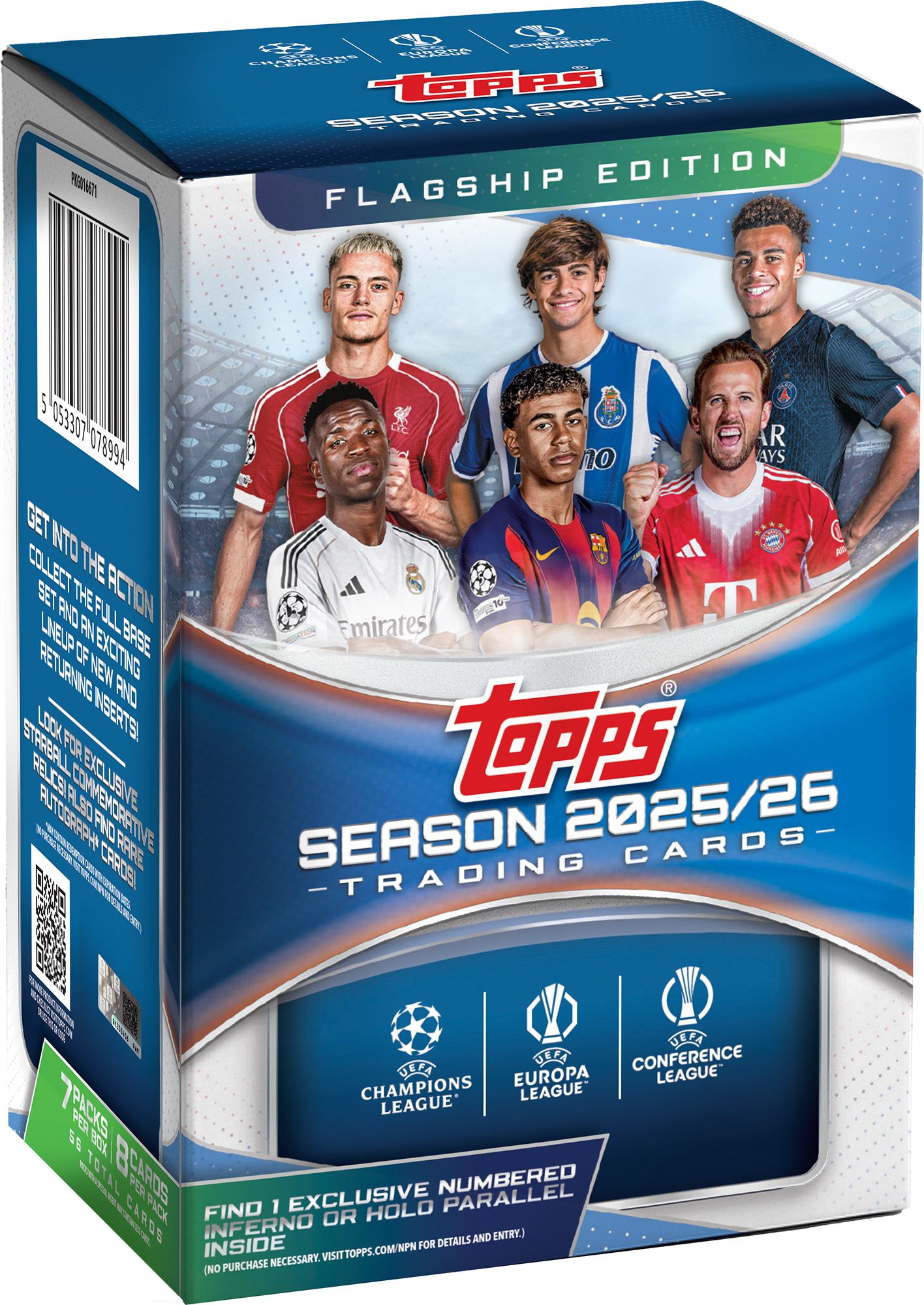 2025/26 Topps UEFA Club Competition Value Box