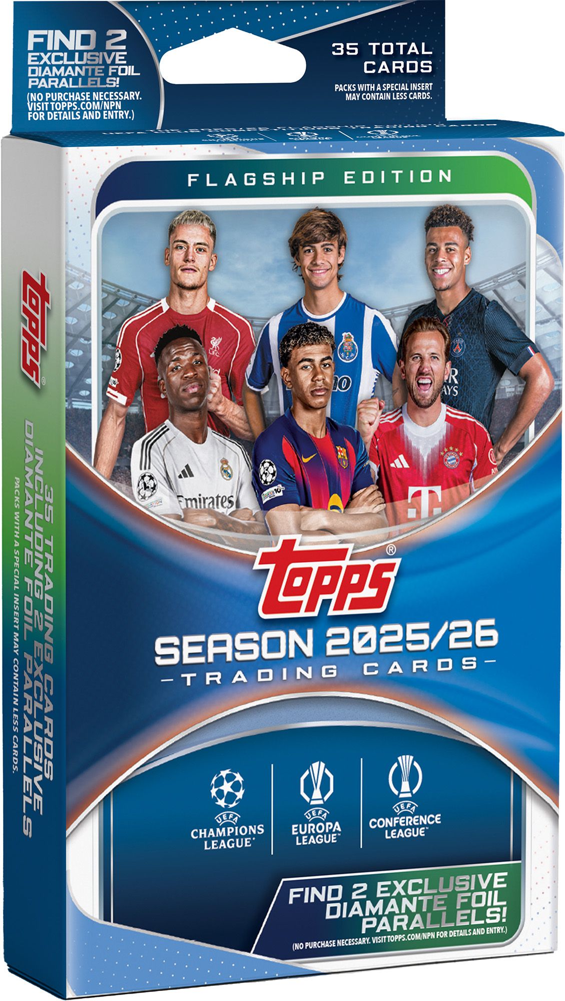 2025/26 Topps UEFA Club Competition Hanger Box