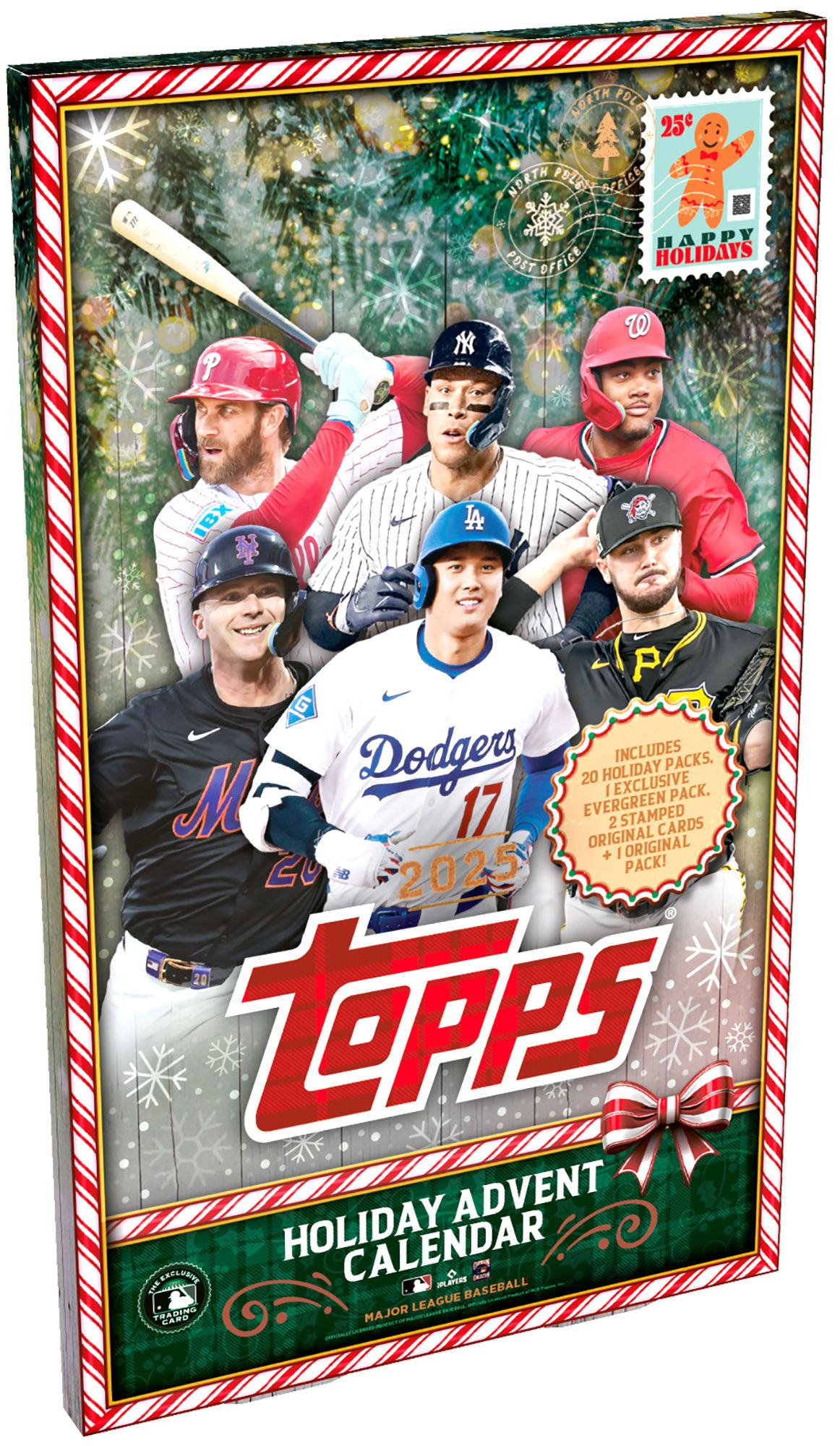 2025 Topps Holiday Baseball Advent Calendar