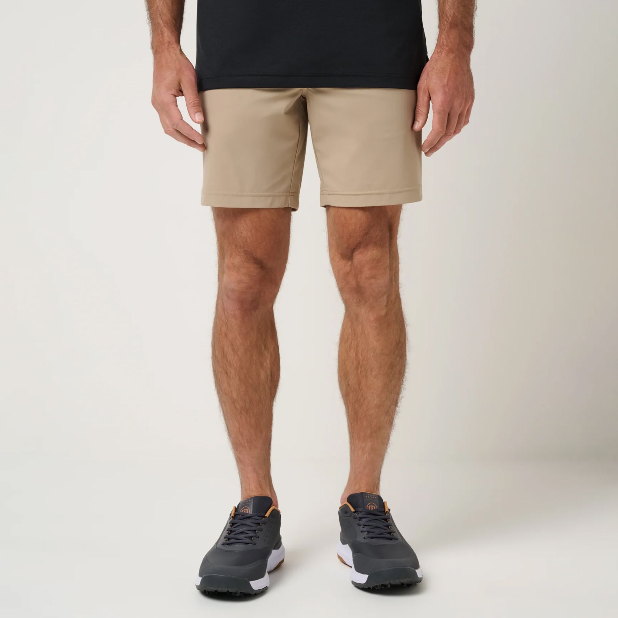 TravisMathew Men's 8" Hero Hour Golf Short, Size 36, Weathered Teak Brown