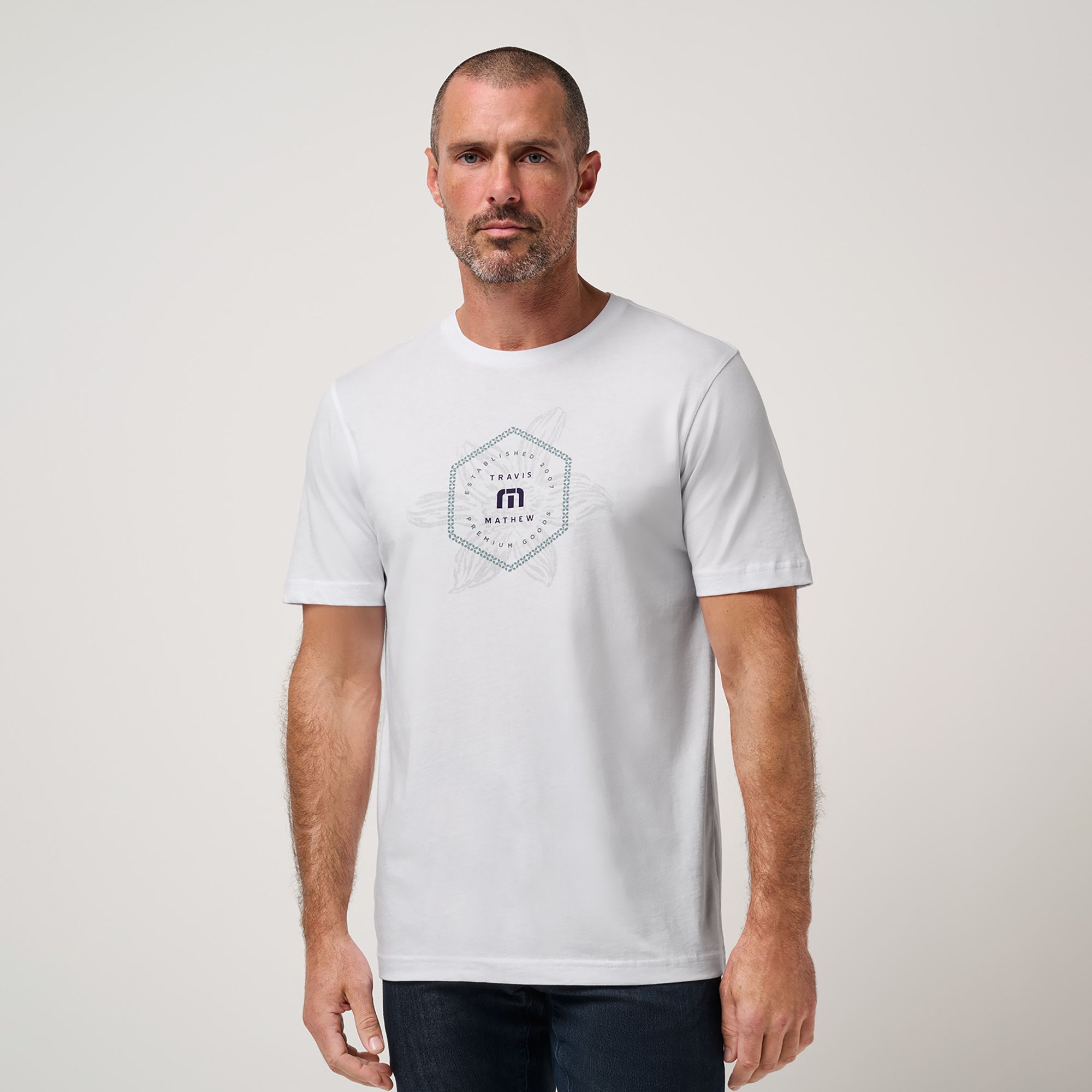 TravisMathew Men's Money Talks Golf T-Shirt