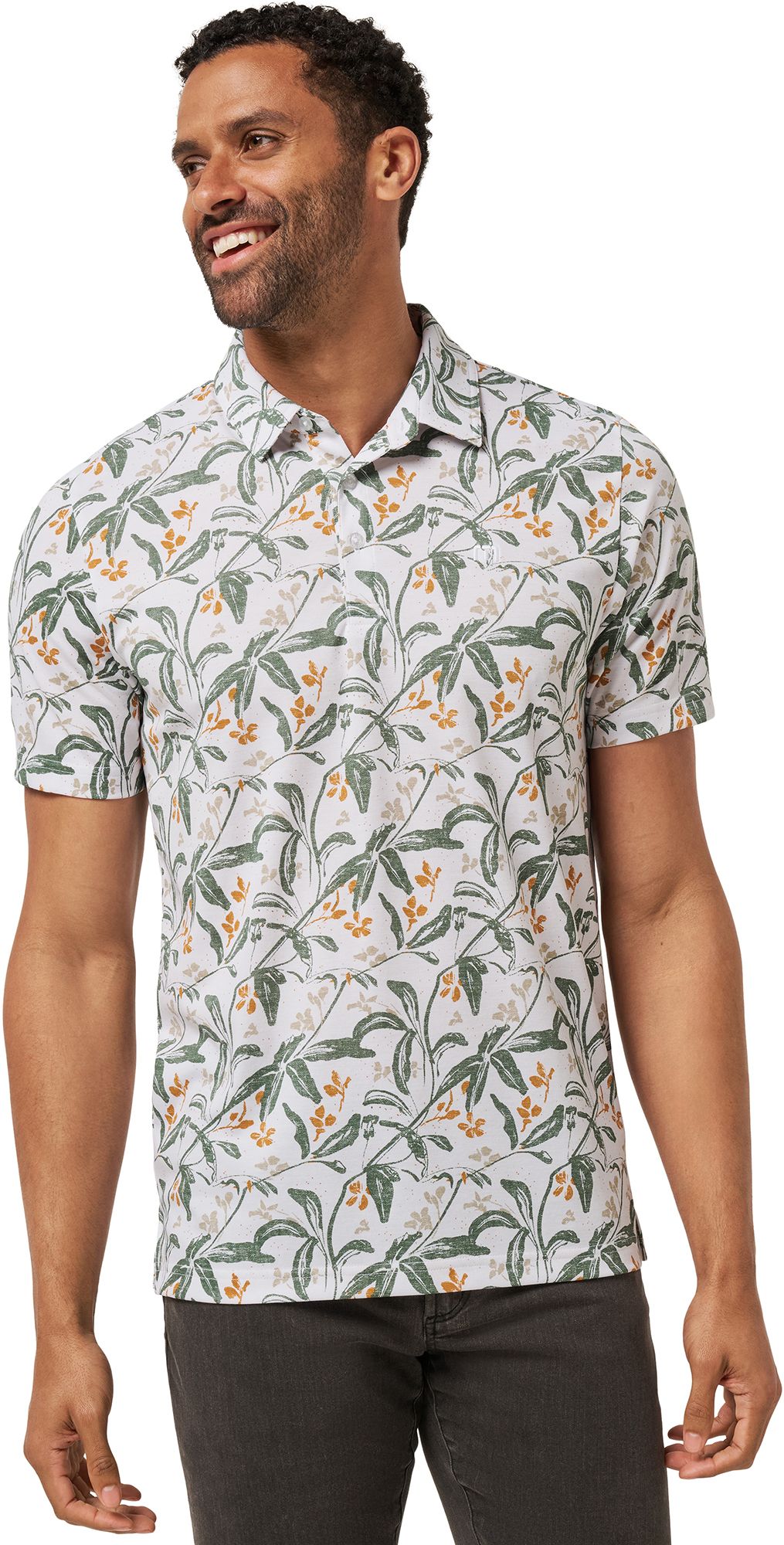 TravisMathew Men's Relationship Status Golf Polo