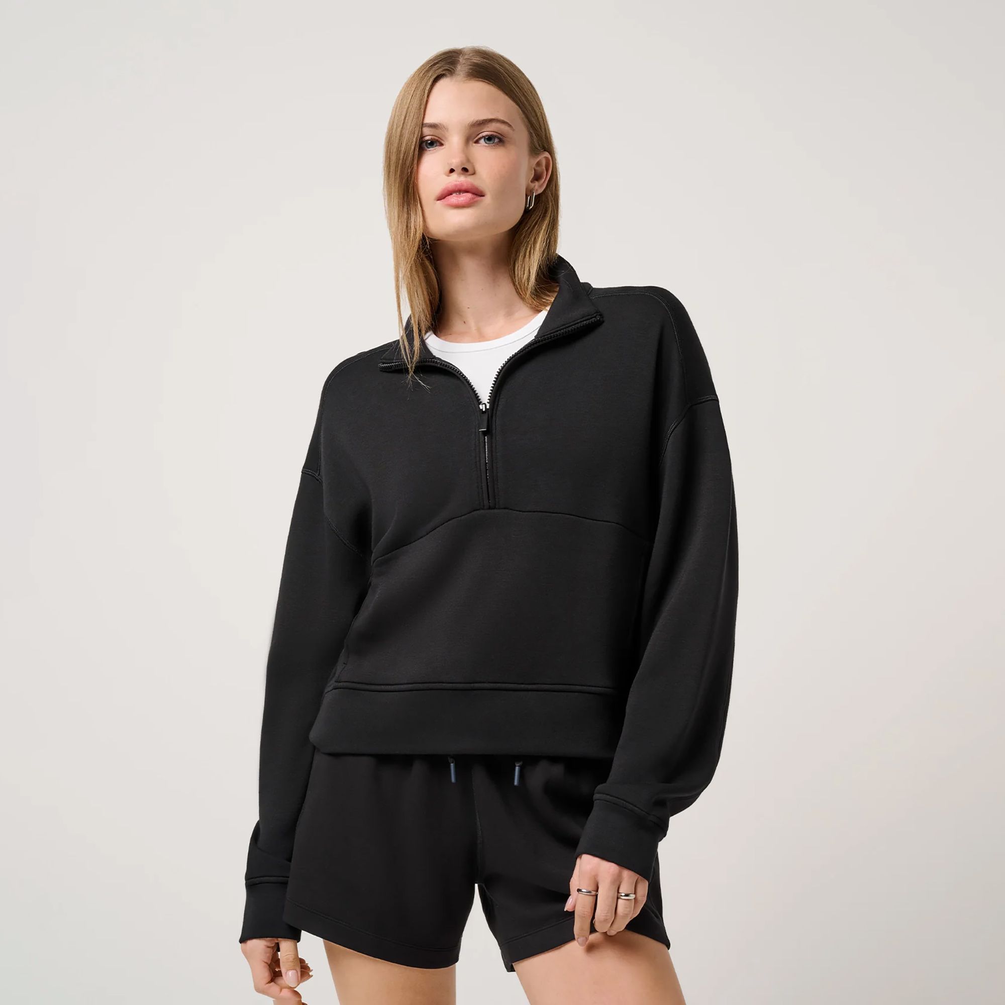 TravisMathew Women's Skyloft Soft ½ Zip 2.0
