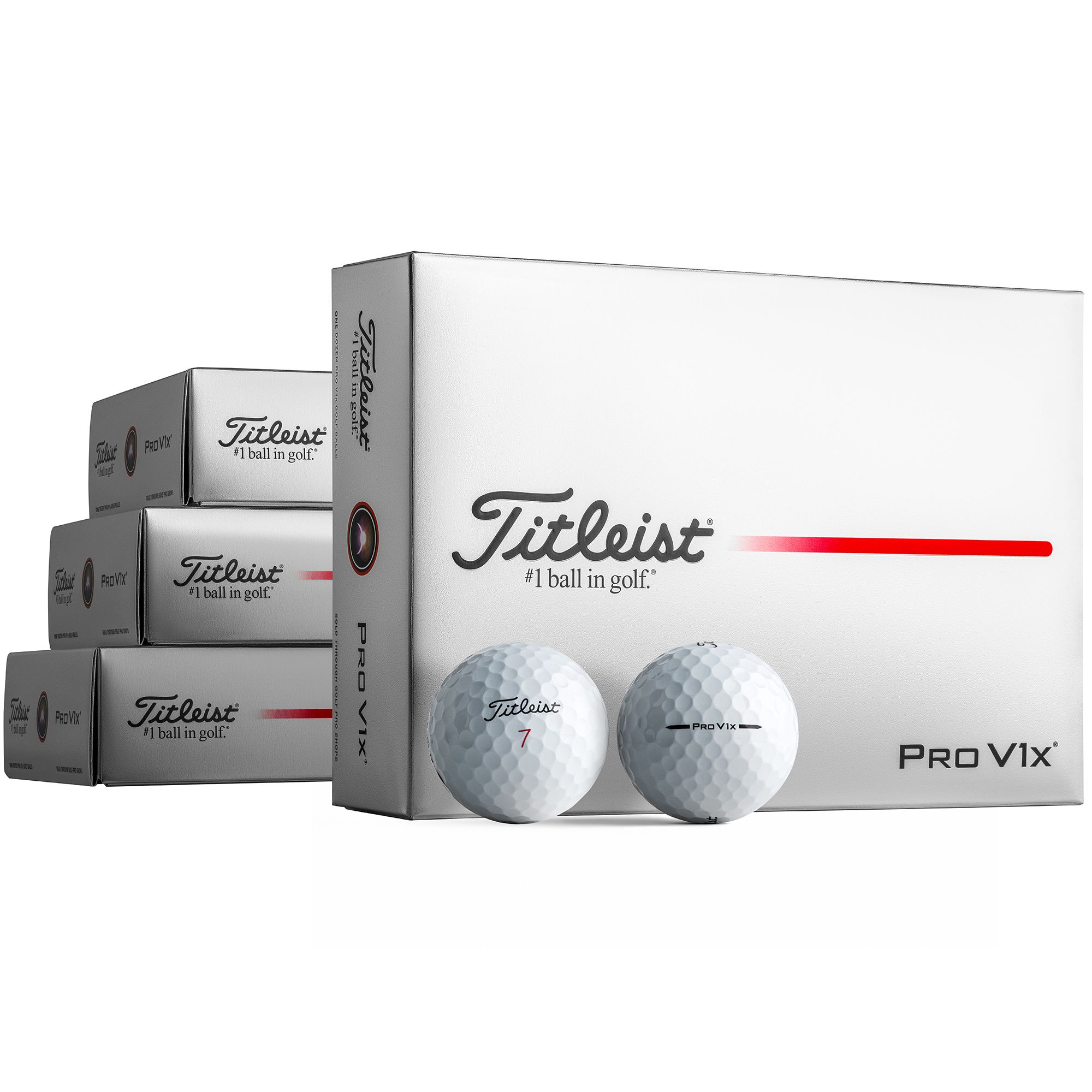 Titleist 2025 Pro V1x Special Play Number Golf Balls - 4 Dozen Loyalty Rewarded