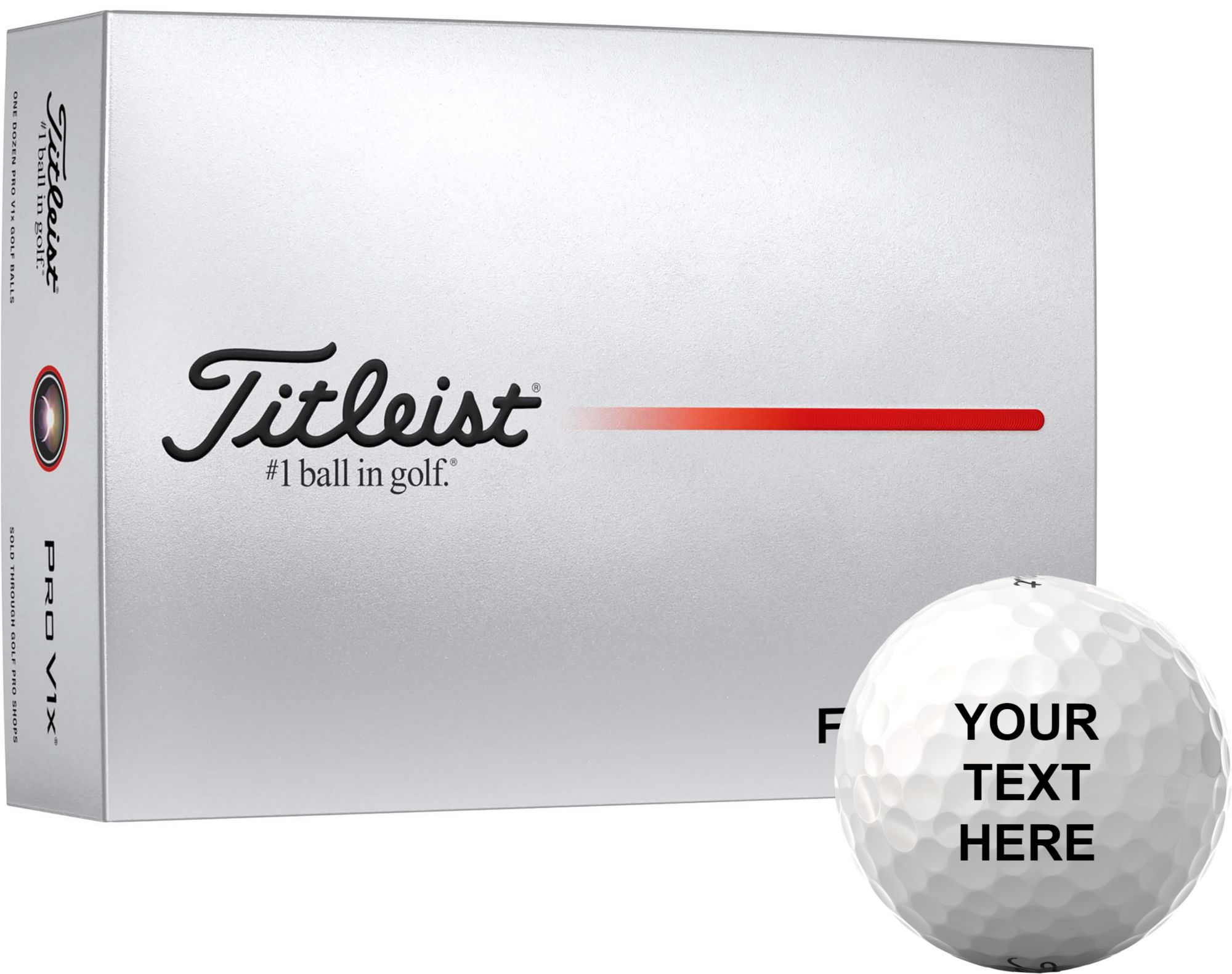 Titleist 2025 Pro V1x Personalized Golf Balls