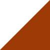 Burnt Orange/White