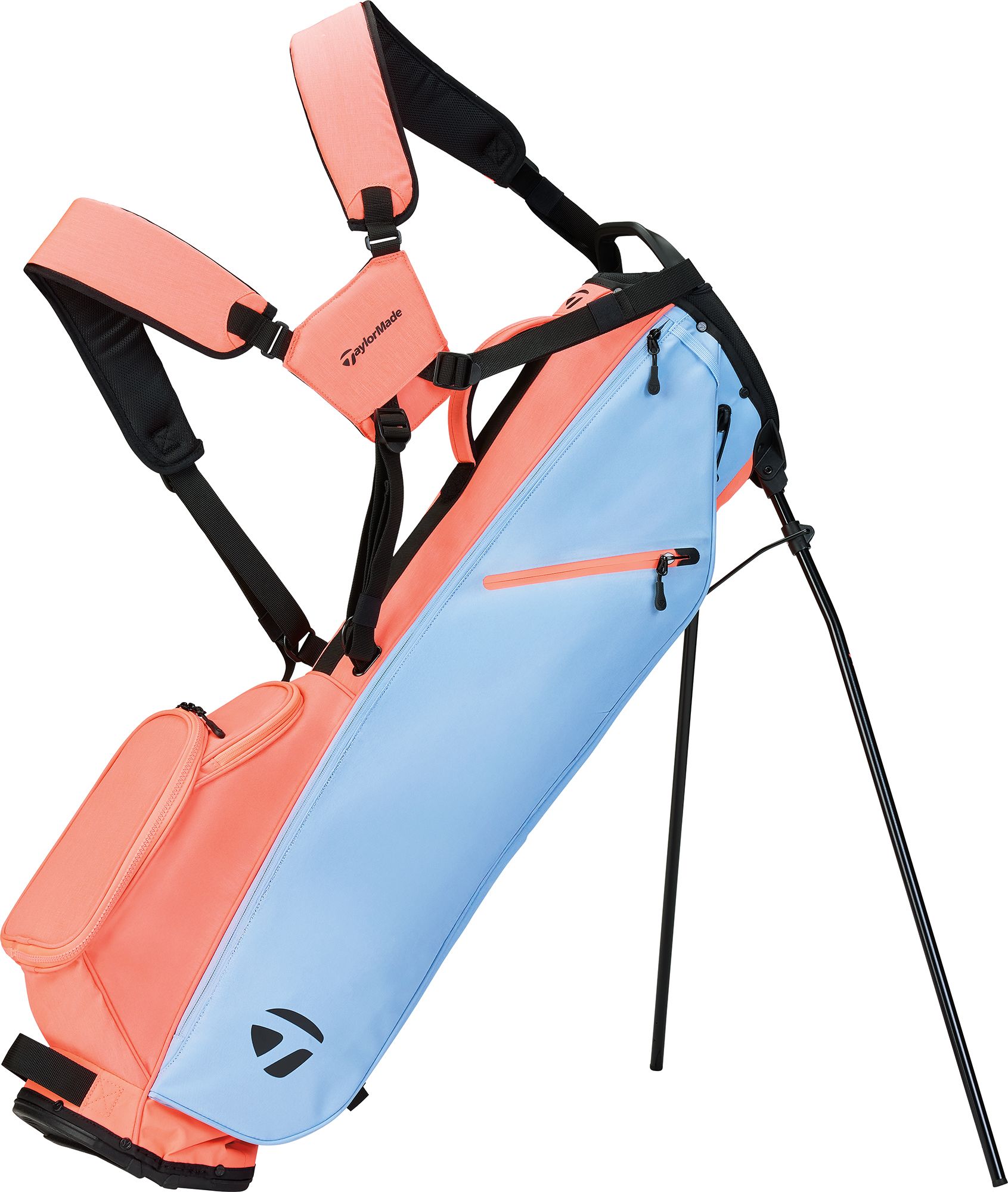 Light Blue/Coral