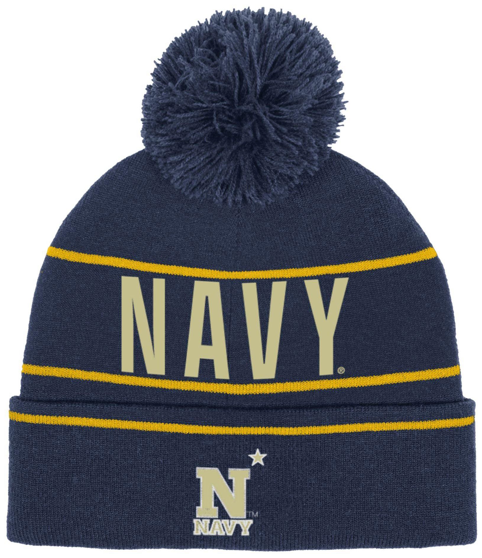Under Armour Adult Navy Midshipmen Navy Halftime Sideline Knit Beanie