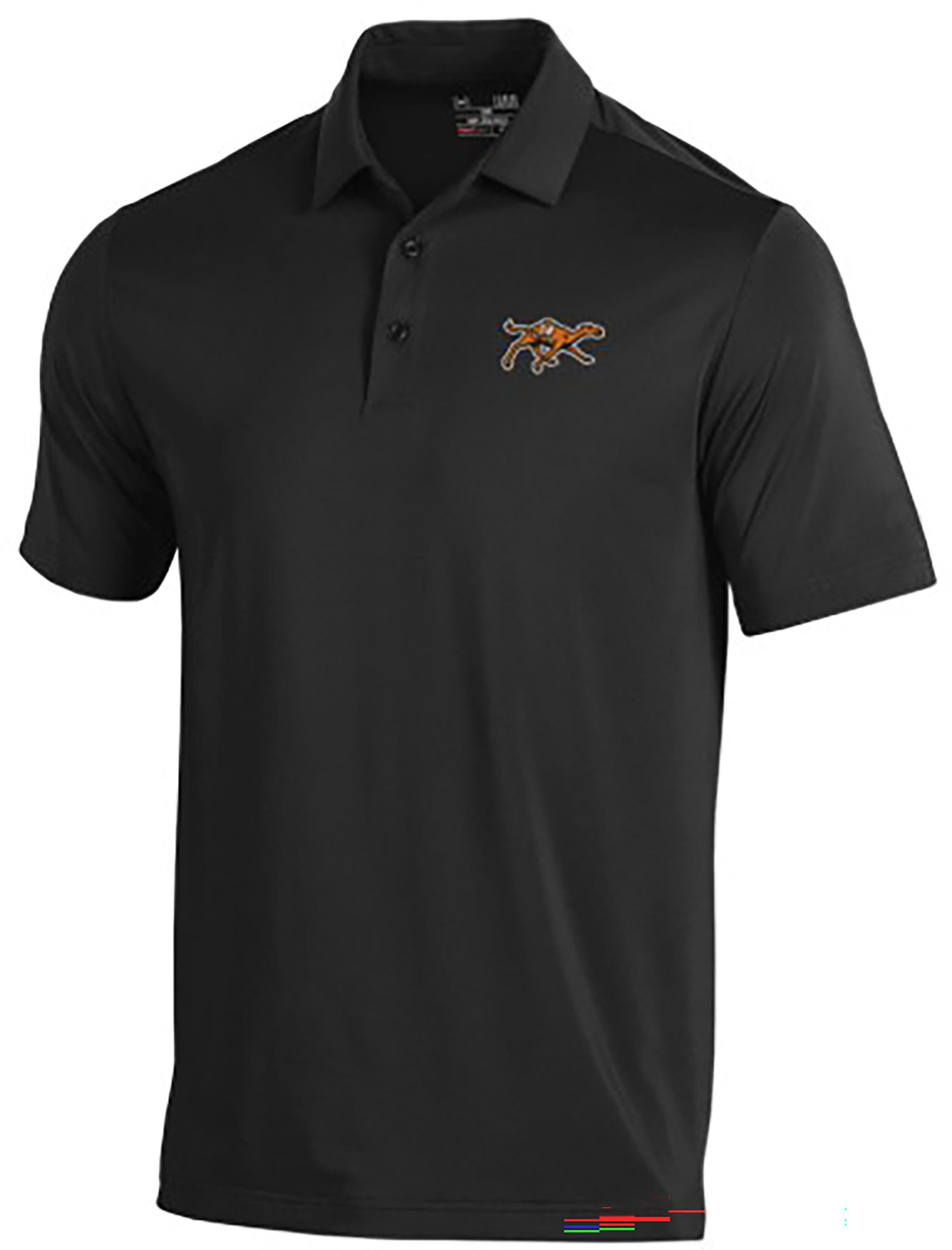 Under Armour Men's Campbell Fighting Camels Black Iconic Polo