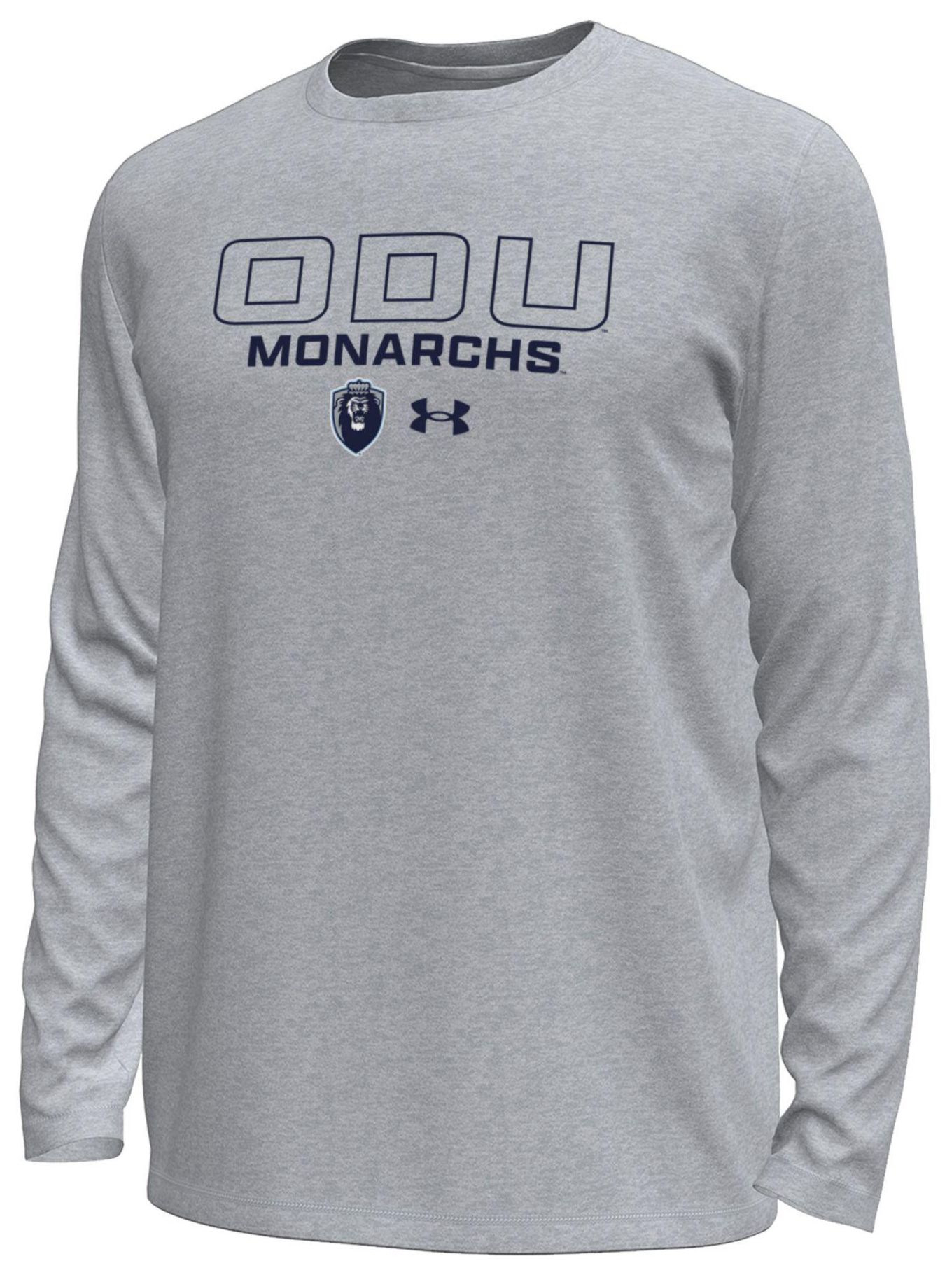 Under Armour Men's Old Dominion Monarchs Grey Heather Tech Stretch Long Sleeve T-Shirt
