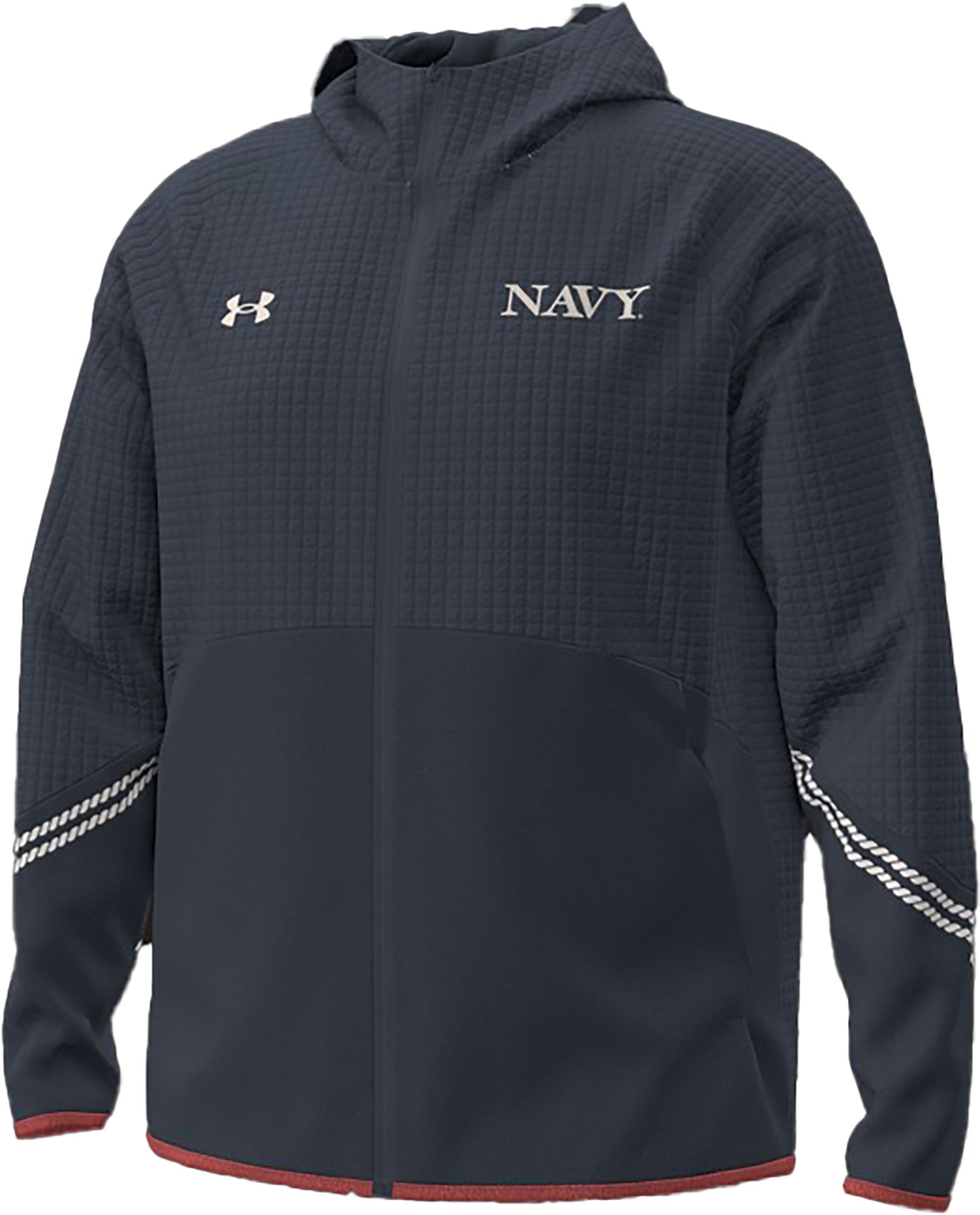 Under Armour Men's Navy Midshipmen Navy Special Game Anniversary Unstoppable Full-Zip Jacket