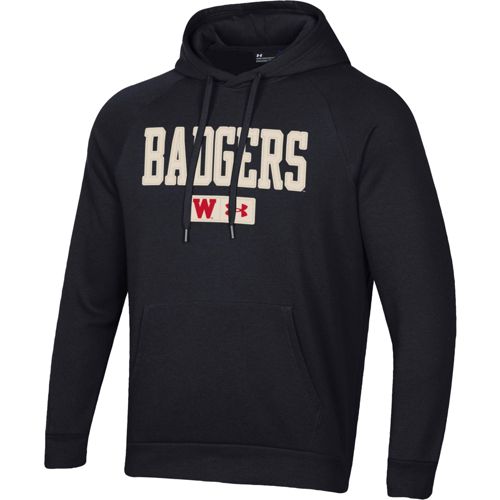 Badgers Apparel Wisconsin Badgers Hooded Sweatshirt Under Armour