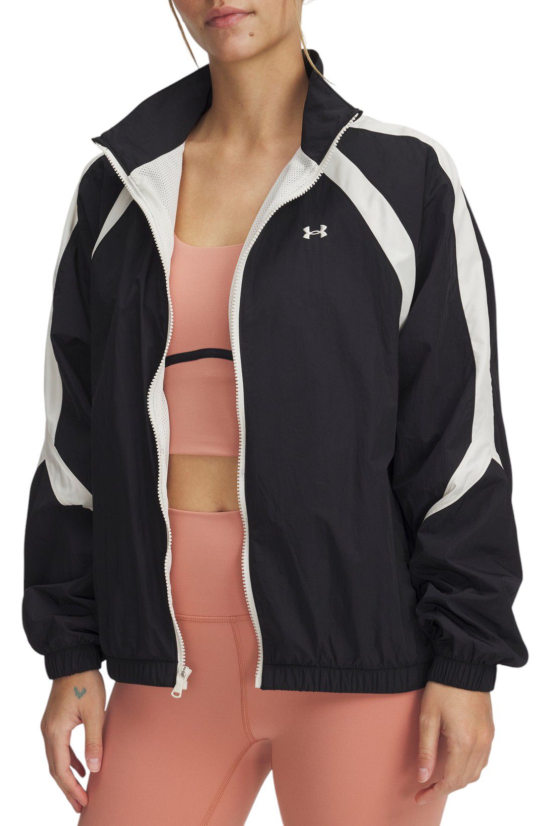 Under Armour Women's Icon Crinkle Track Jacket
