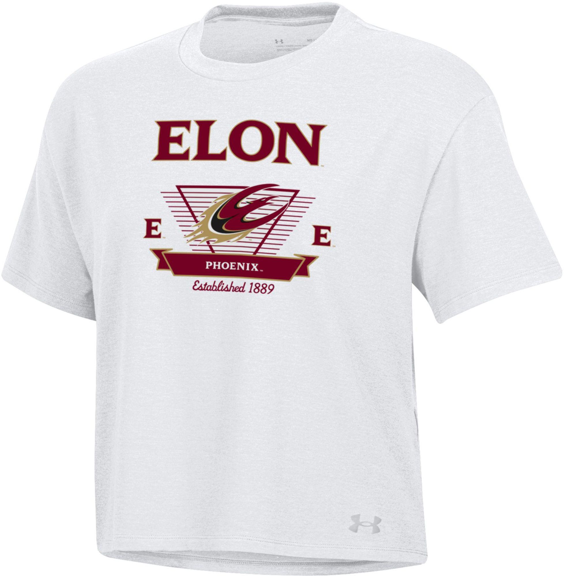 Under Armour Women's Elon Phoenix White Icon Short Sleeve T-Shirt