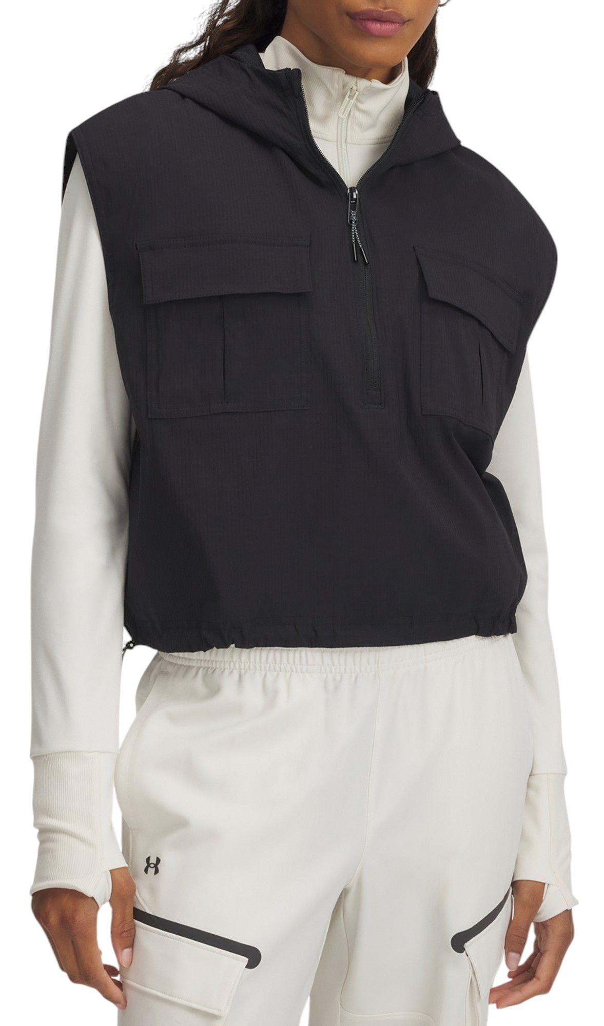 Under Armour Women's Unstoppable Utility Sleeveless Hoodie