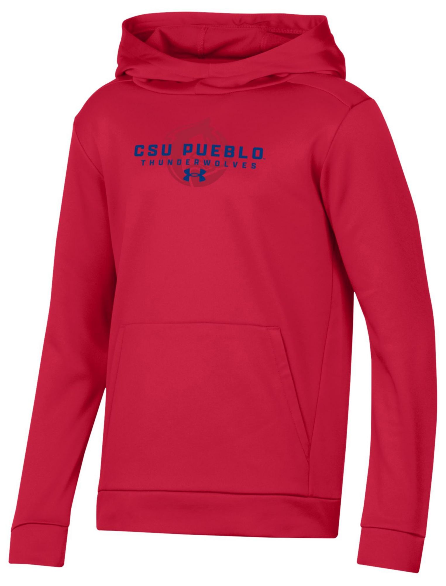 Under Armour Youth Concordia University St. Paul Golden Bears Red Armour Fleece Pullover Hoodie