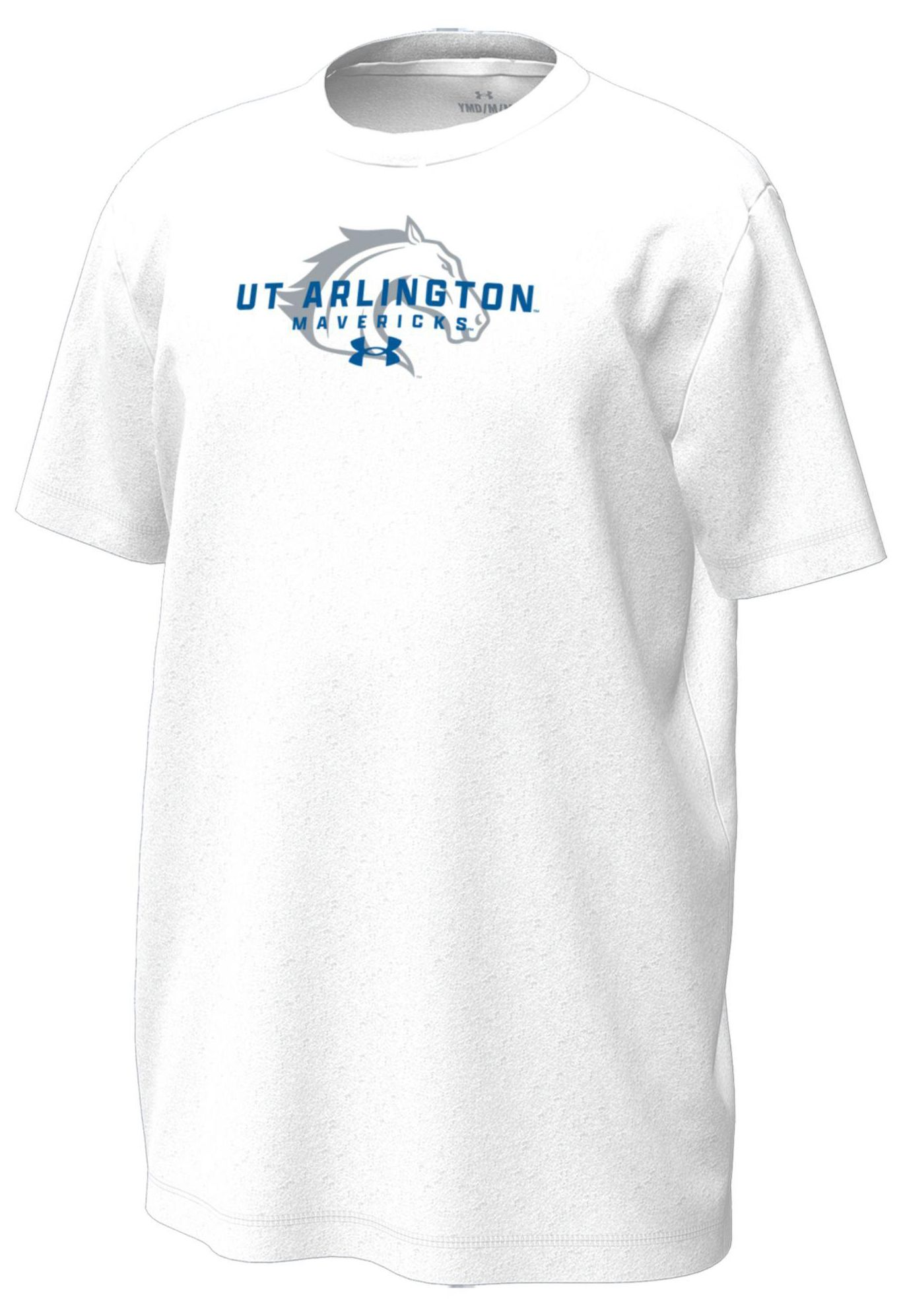 Under Armour Youth UT Arlington Mavericks White Tech Stretch Short Sleeve T-Shirt