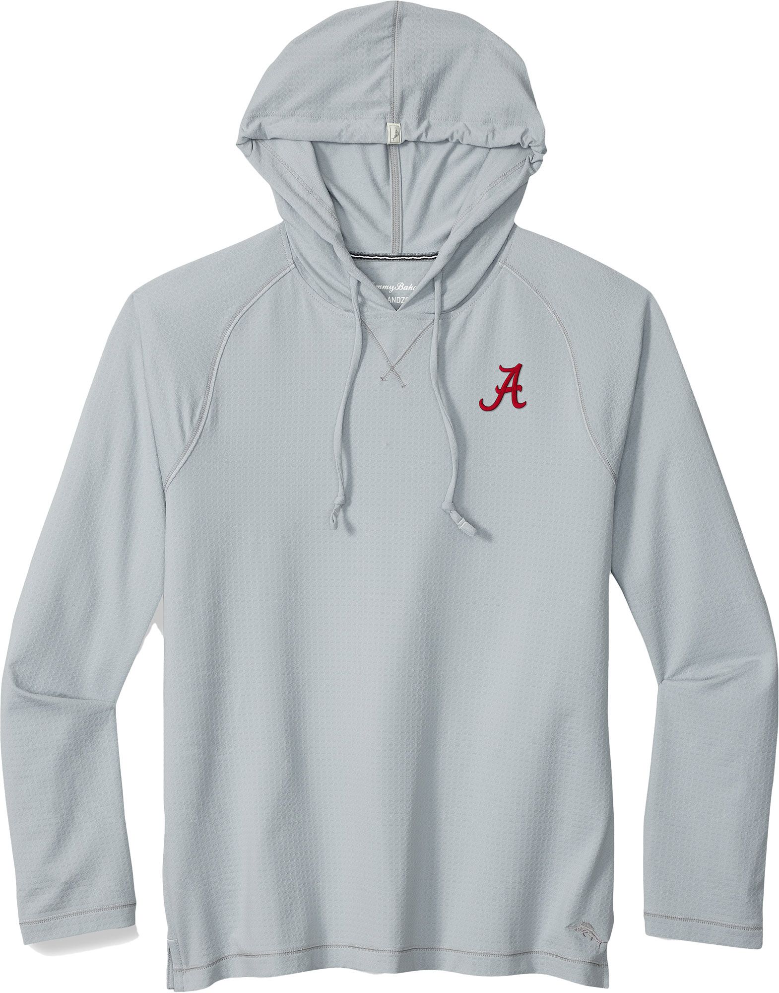 Tommy Bahama Men's Alabama Crimson Tide Grey Sunset Rally Pullover Hoodie