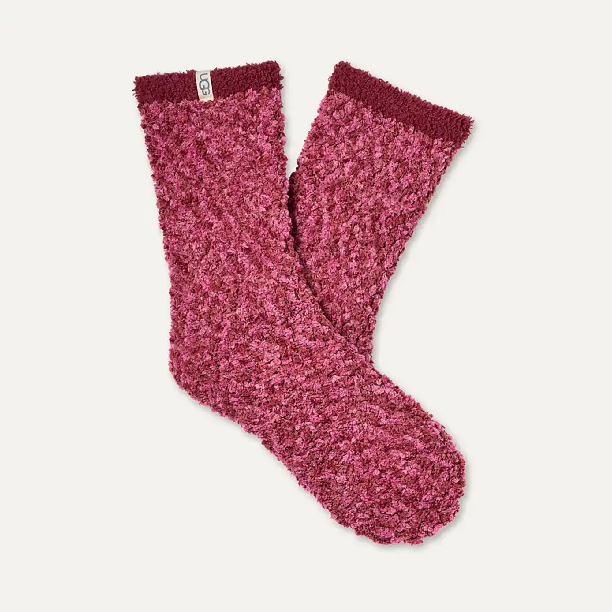 Ugg Women's Cozy Chenille Crew Socks - Coffee Berry