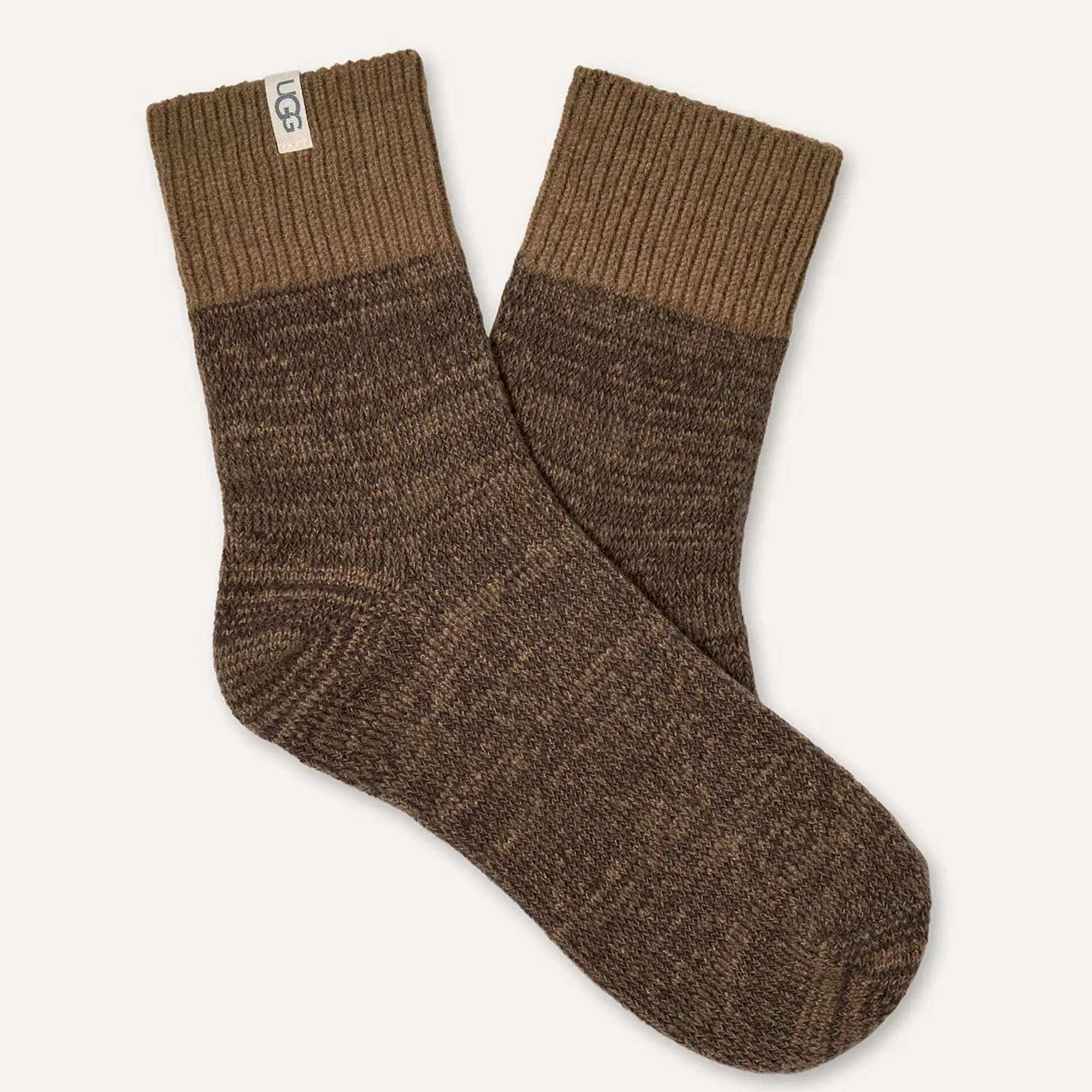 UGG Women's Rib Knit Slouchy Quarter Socks