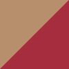 Sand/Dark Cherry