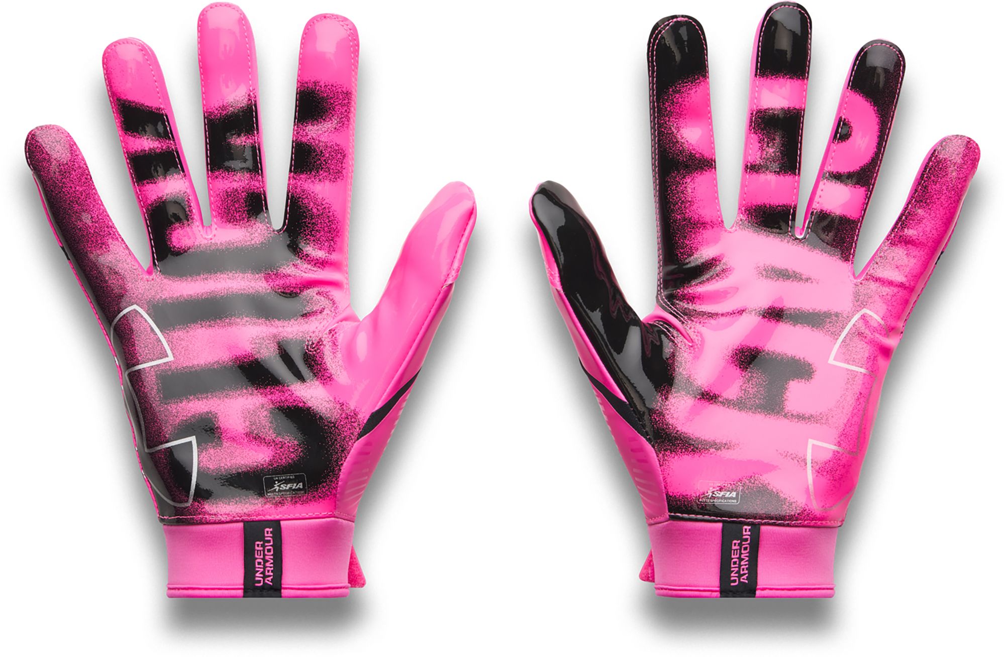 Under Armour Adult Click Clack Receiver Football Gloves