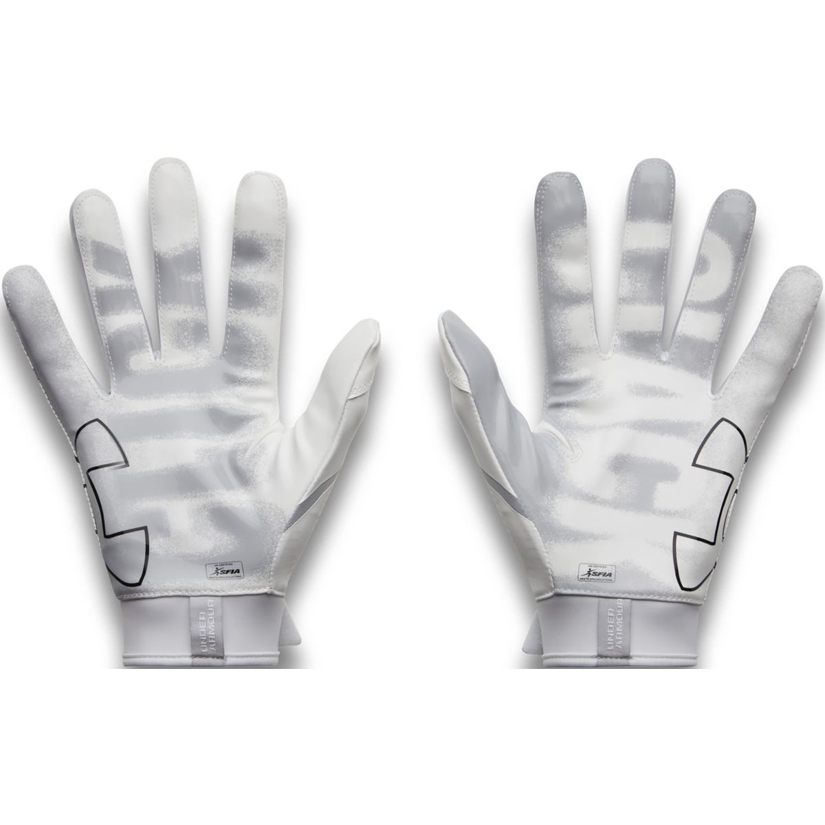 【S】UA F9 GLOVE NOVELTY Distant Gray グローブ Under Armour Adult Nitro Novelty Football Gloves | Dick's Sporting