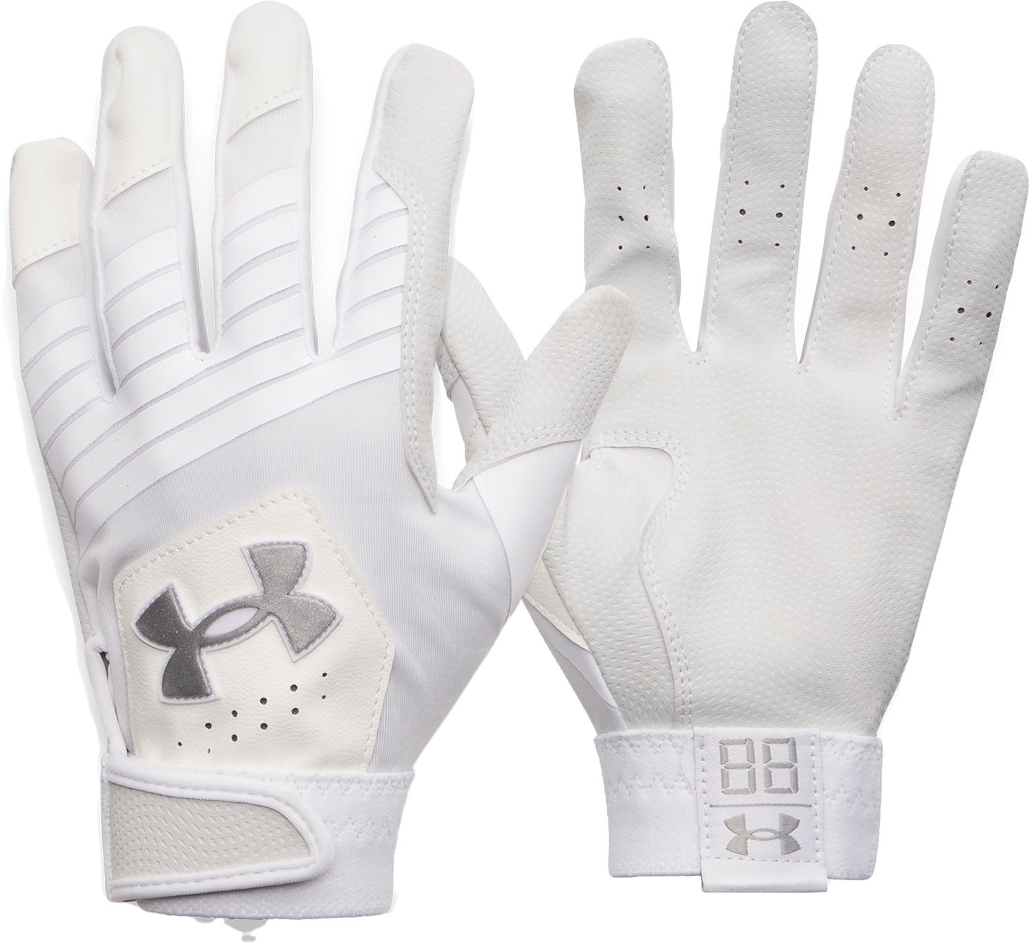 White/Metallic Silver