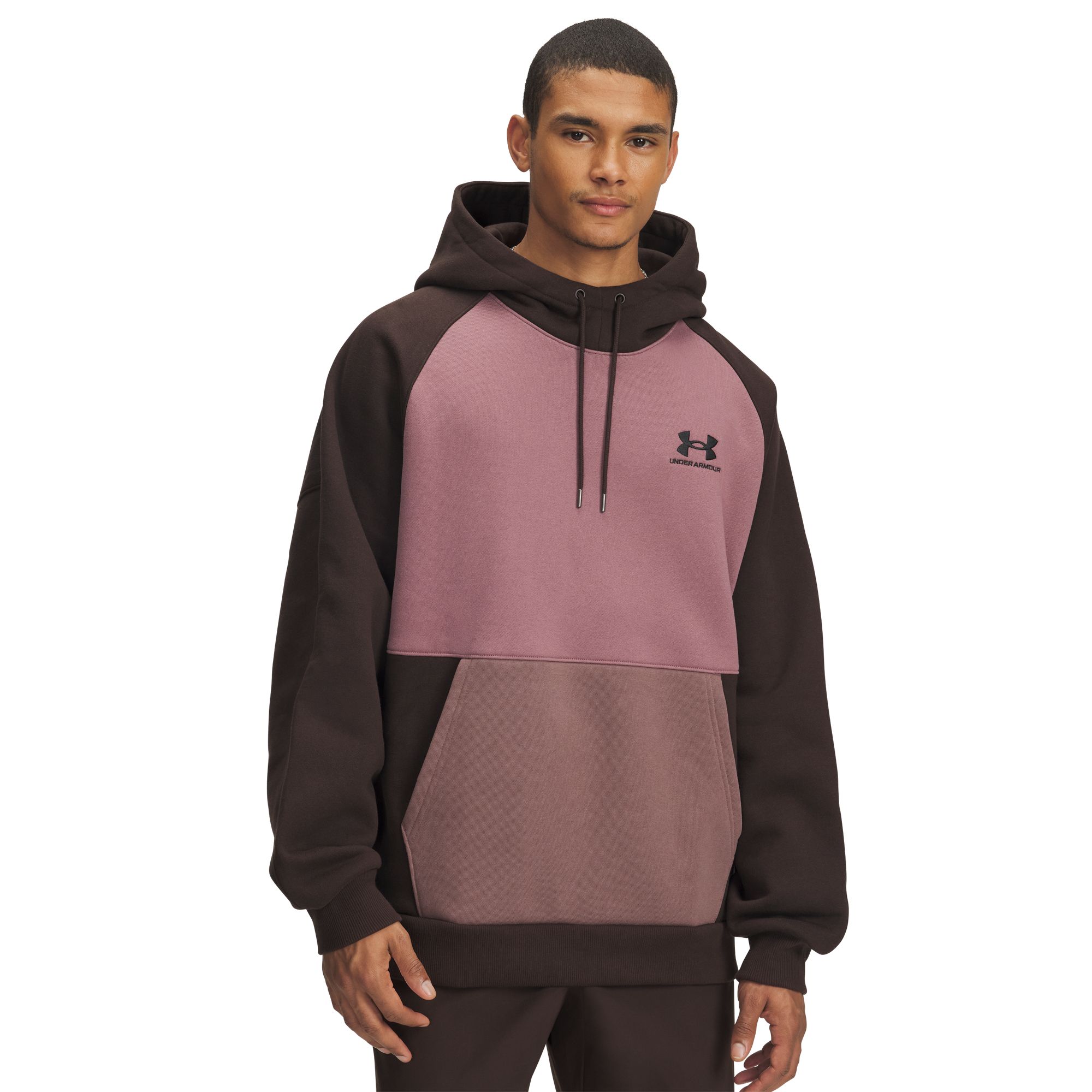 Under Armour Men's Icon Fleece Heavyweight Colorblock Hoodie