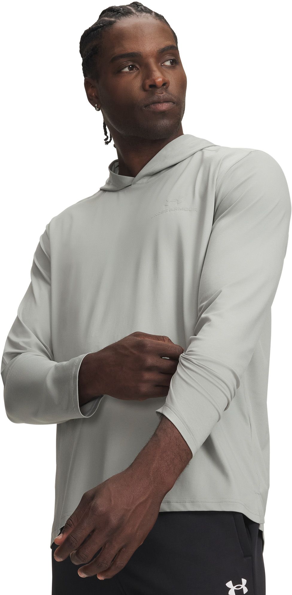 Under Armour Mens Vanish Energy Hoodie Medium TitaniumTitanium