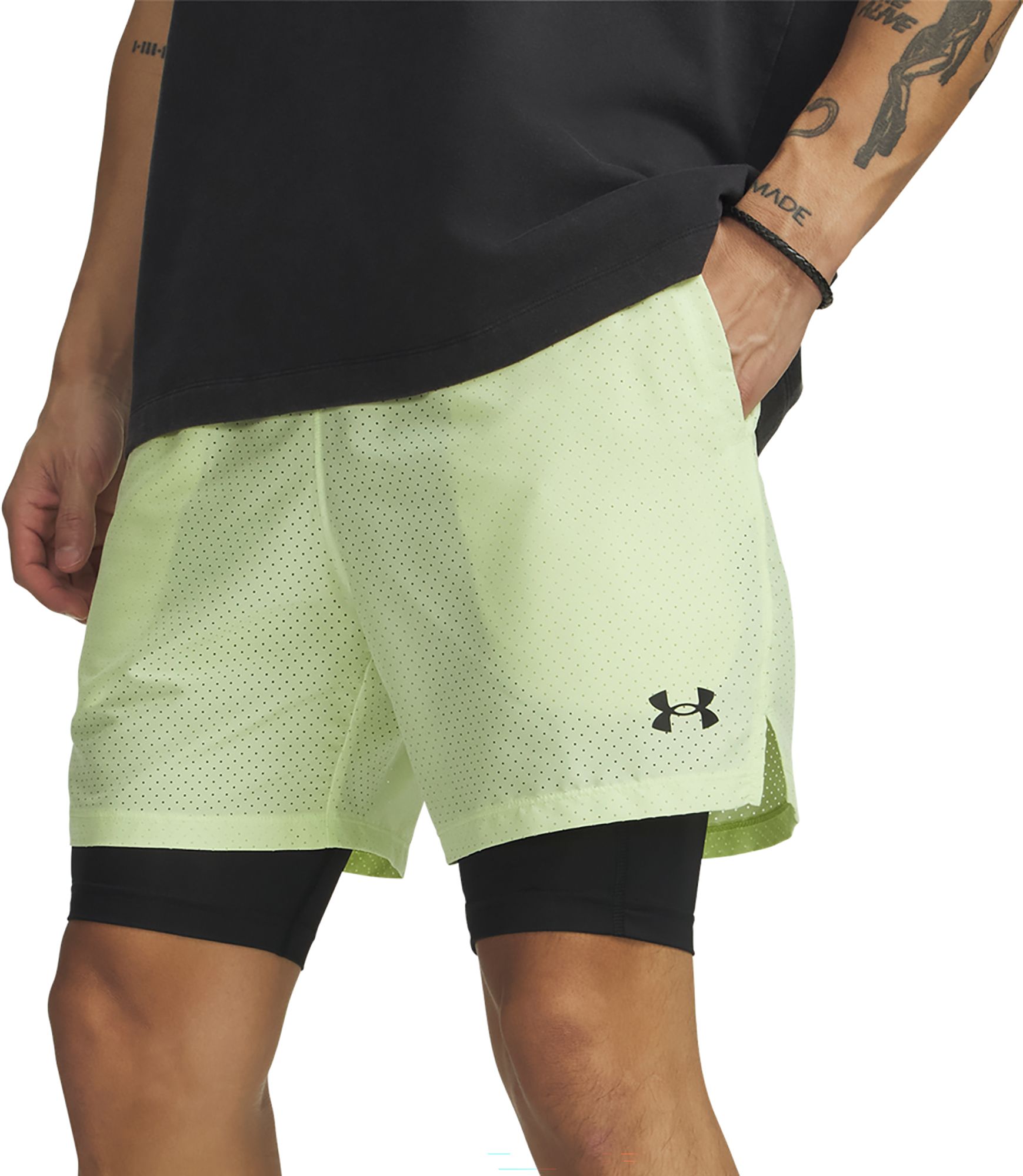 Under Armour Men's Vanish 2.0 Woven 2-in-1 Shorts