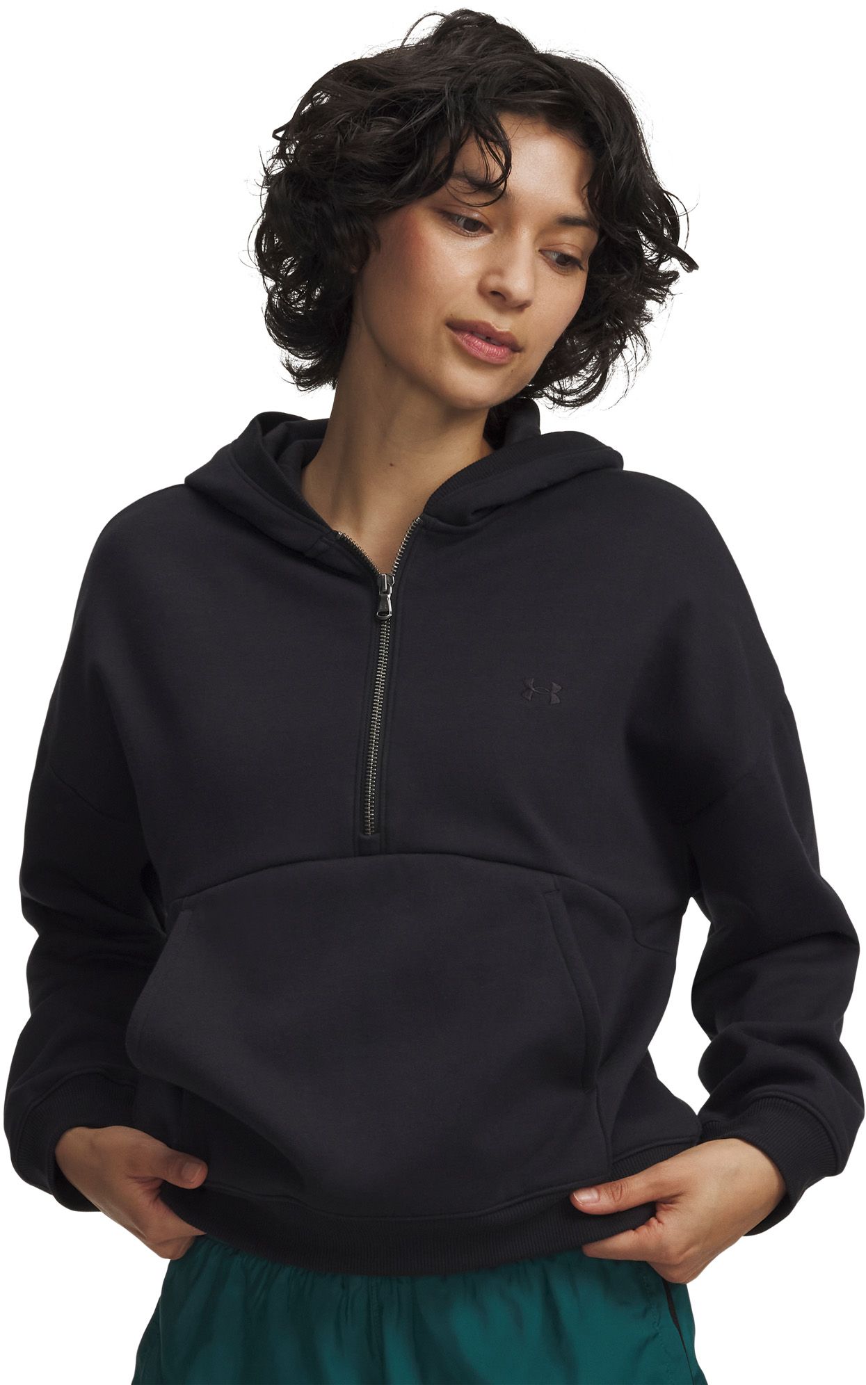Under Armour Women's Icon Fleece Half-Zip Hoodie