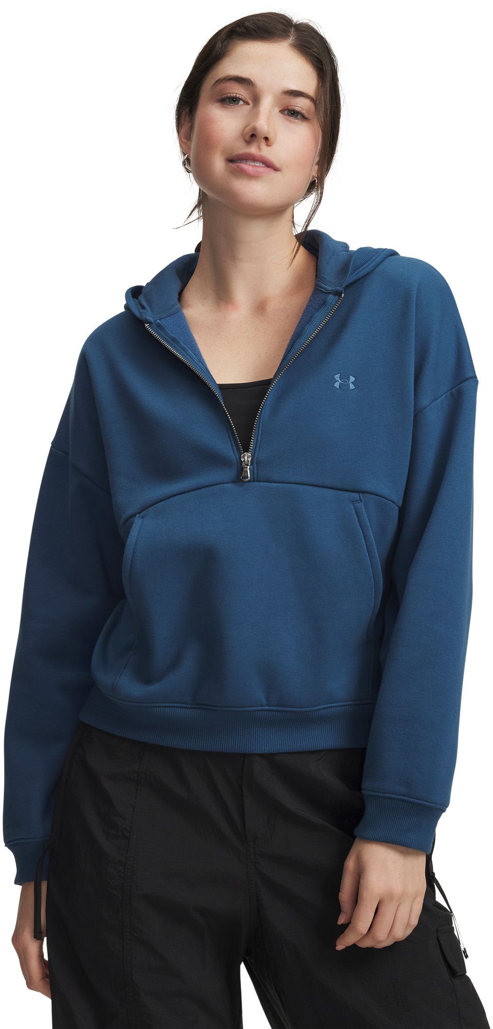 Under Armour Women's Icon Fleece Half-Zip Hoodie